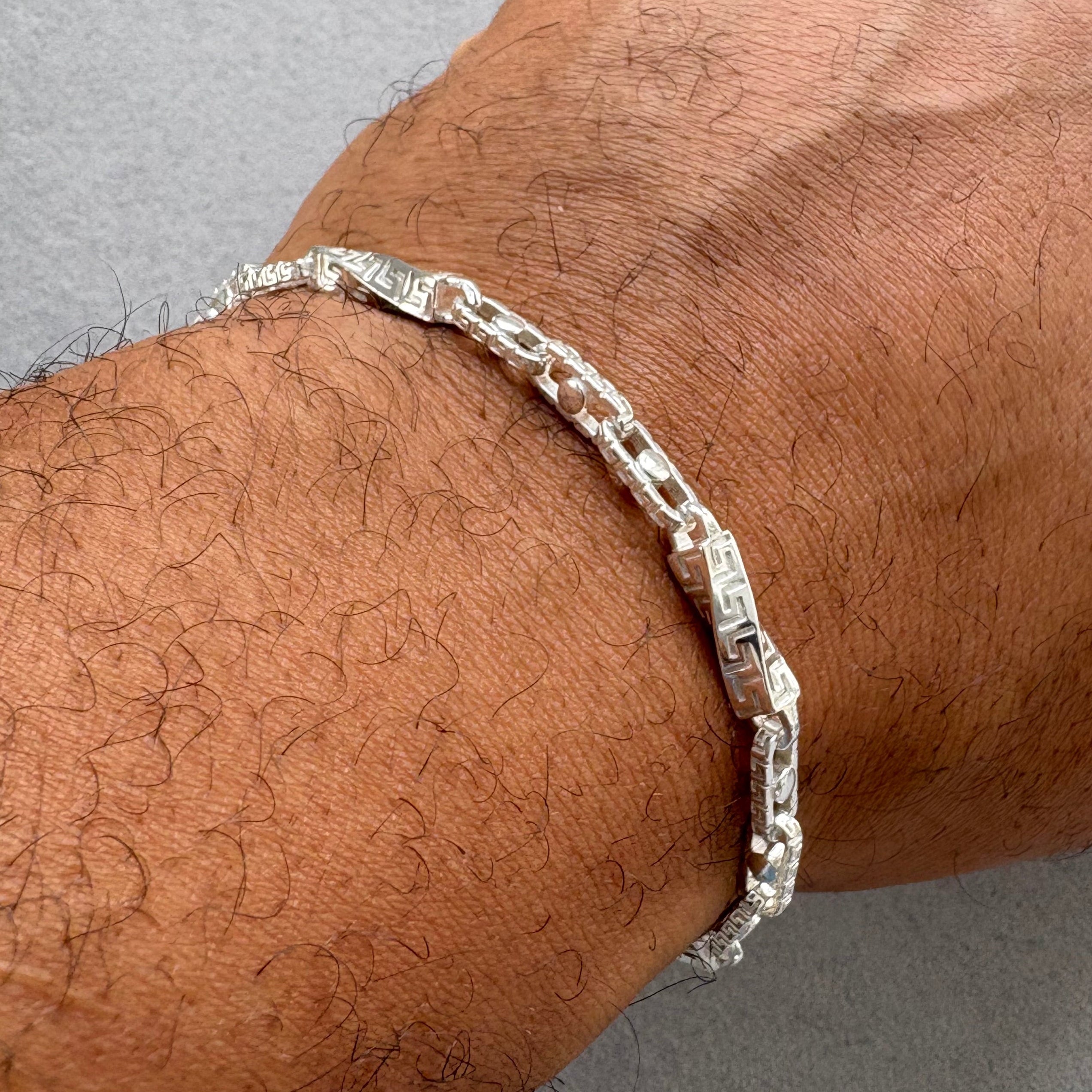 4,5mm Santorini Armband - 925 Silber