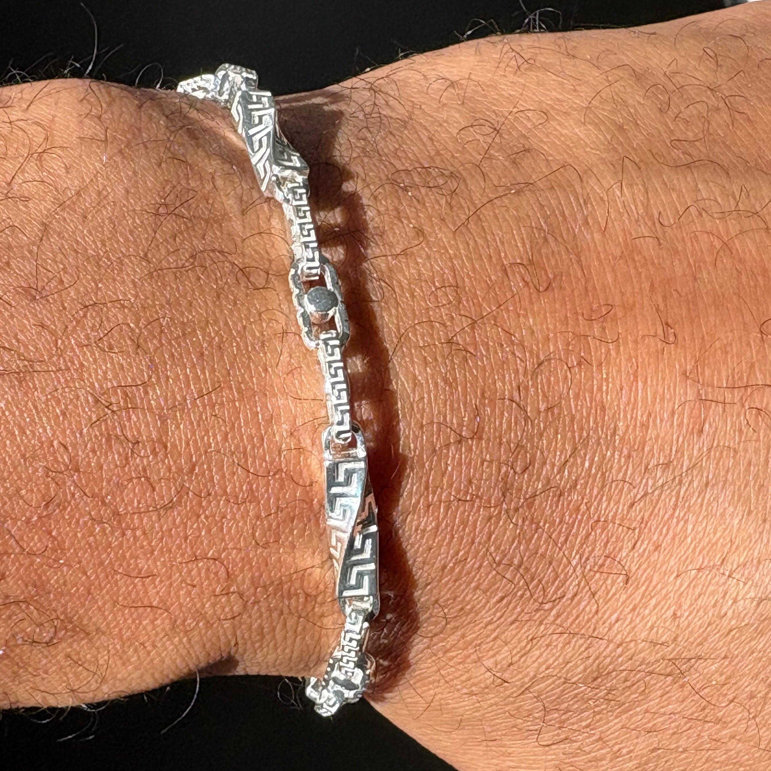 4,5mm Santorini Armband - 925 Silber