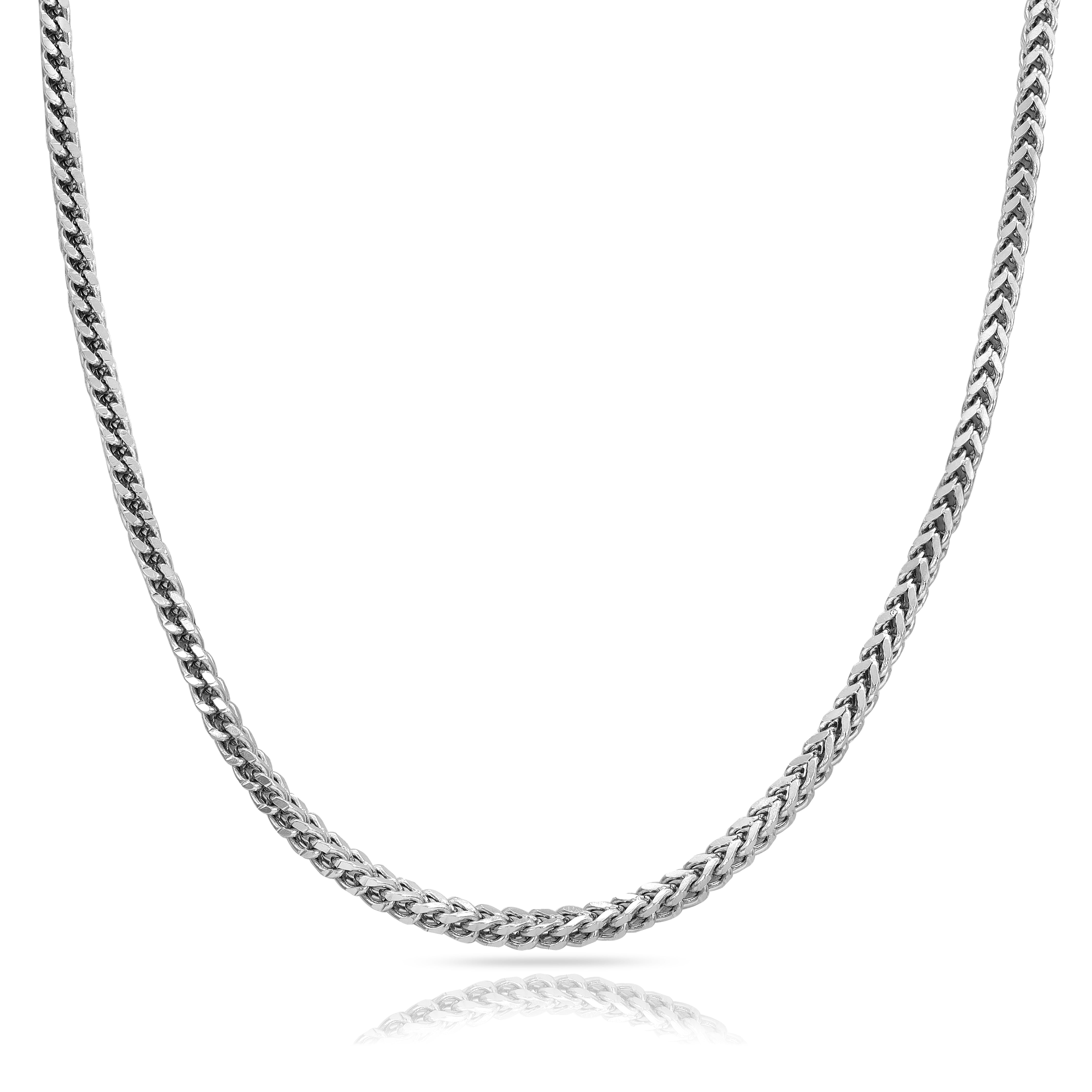 Franco Chain Kette 2,5mm breit aus Edelstahl - Taipan Schmuck