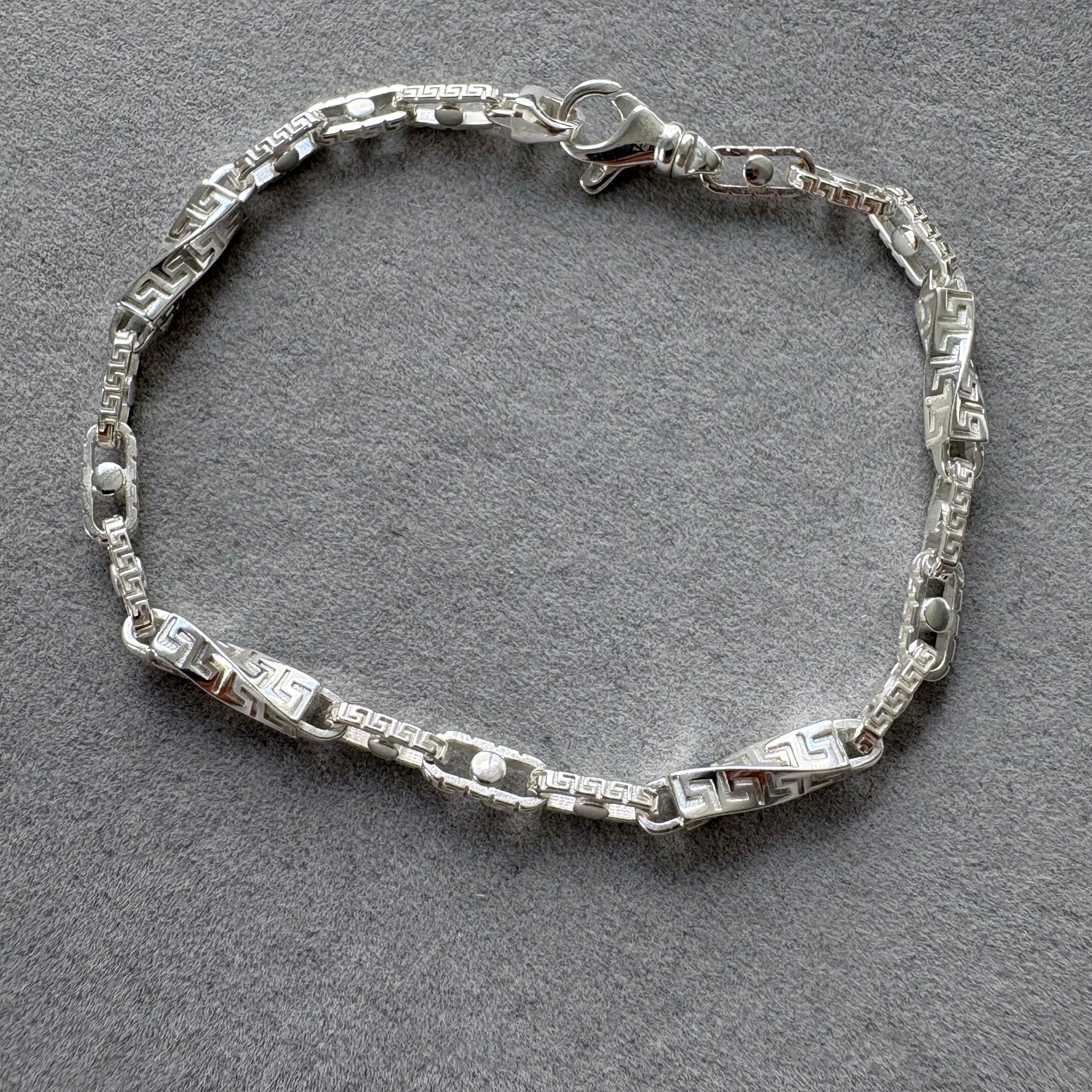 4,5mm Santorini Armband - 925 Silber
