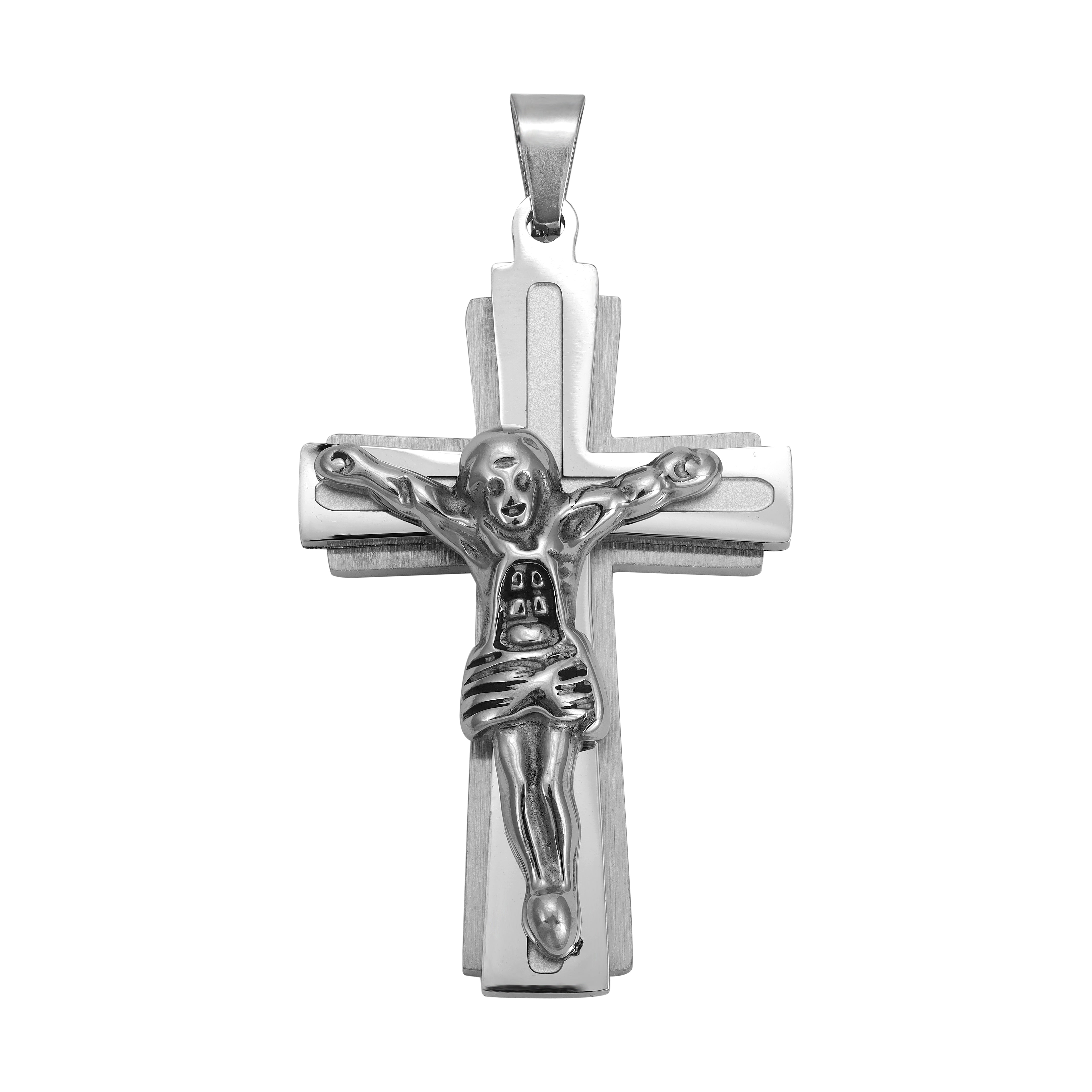 Verschiedene Kreuz Anhänger aus Edelstahl - Taipan Schmuck