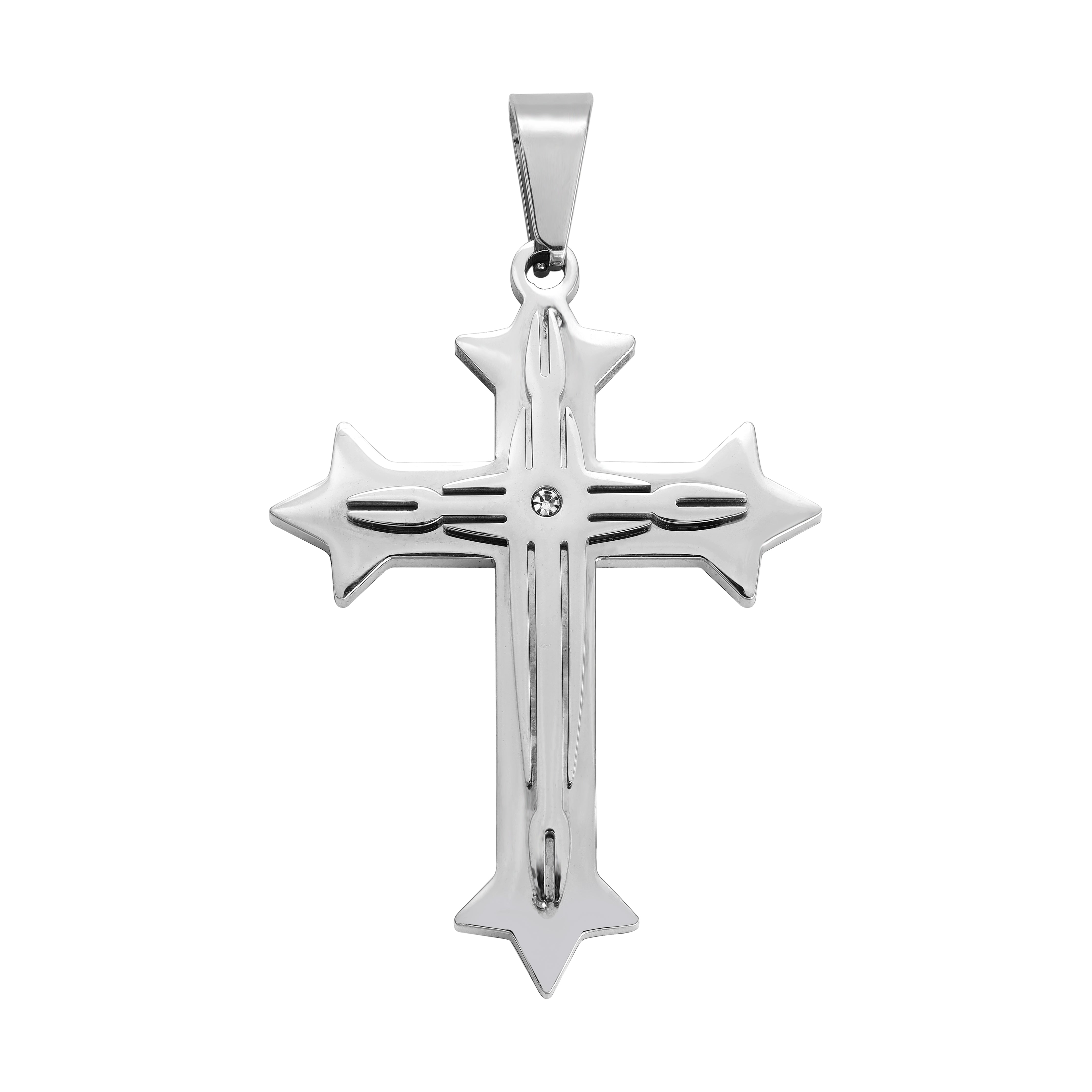 Verschiedene Kreuz Anhänger aus Edelstahl - Taipan Schmuck