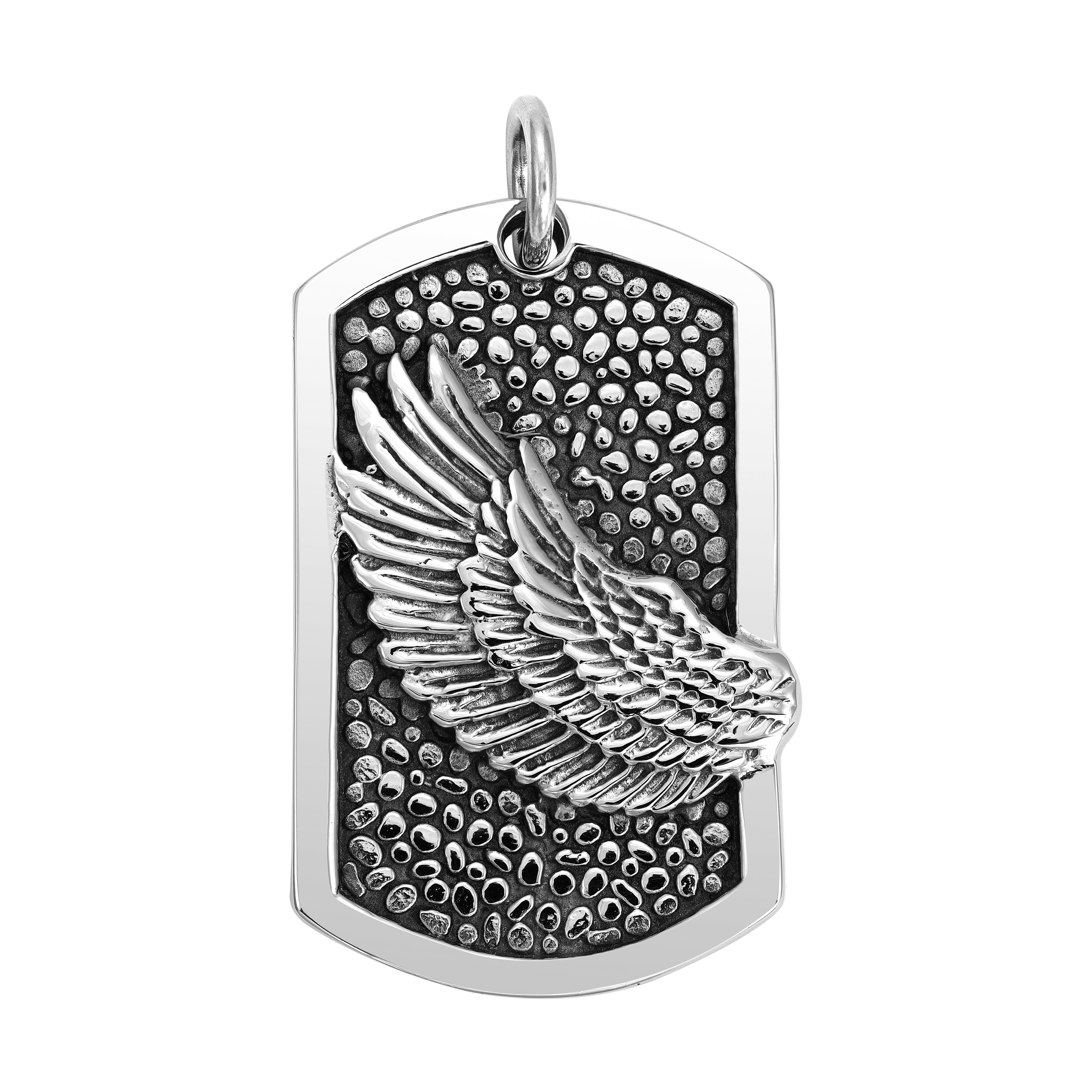 Verschiedene Anhänger aus Edelstahl Kreuz Medaillon / Flügel Dog Tag / Kompass / Kreuz Medaillon Wappen / Africa - Taipan Schmuck