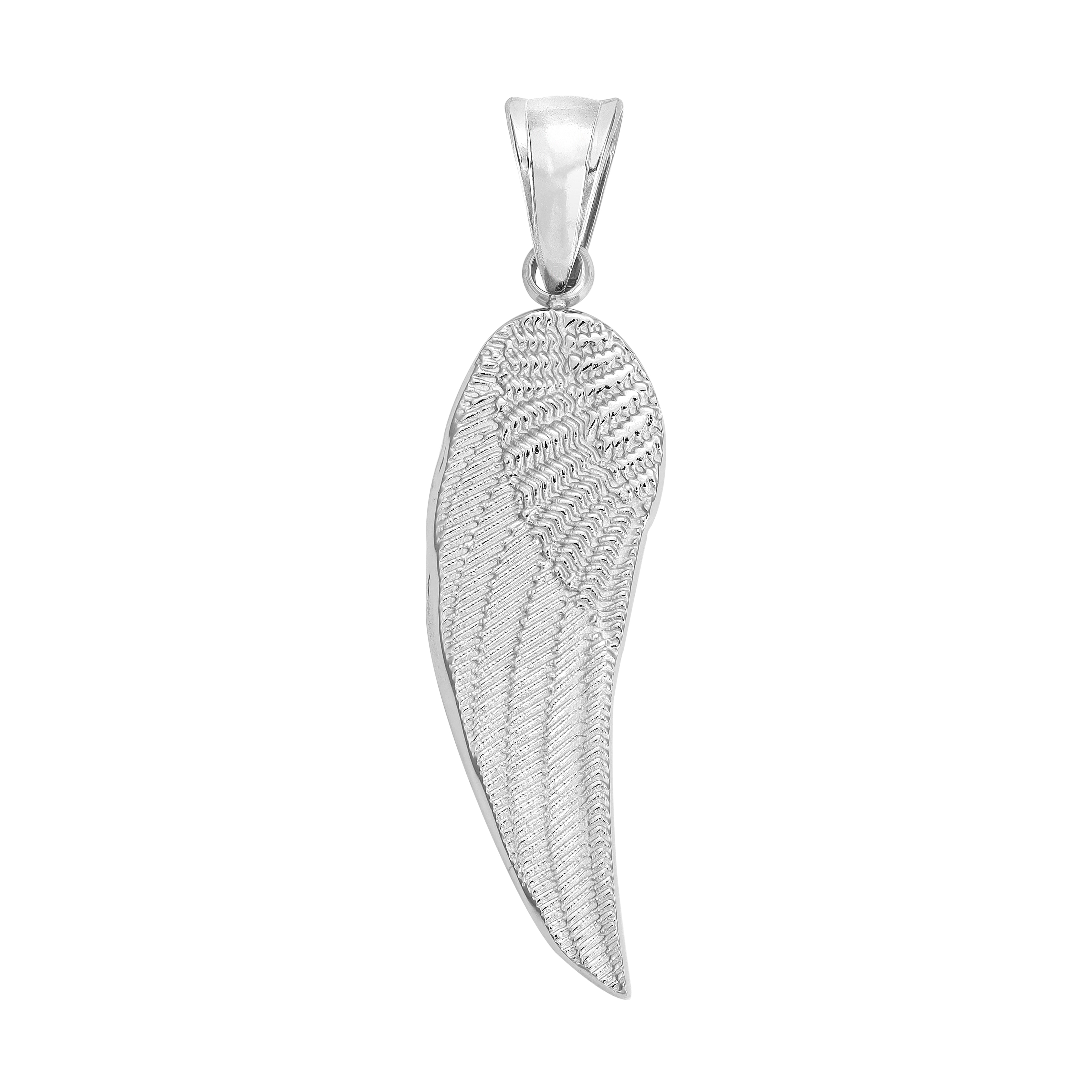 Verschiedene Anhänger aus Edelstahl Iced Out Stil Flügel / Engelsflügel Flügel / Zahn - Taipan Schmuck