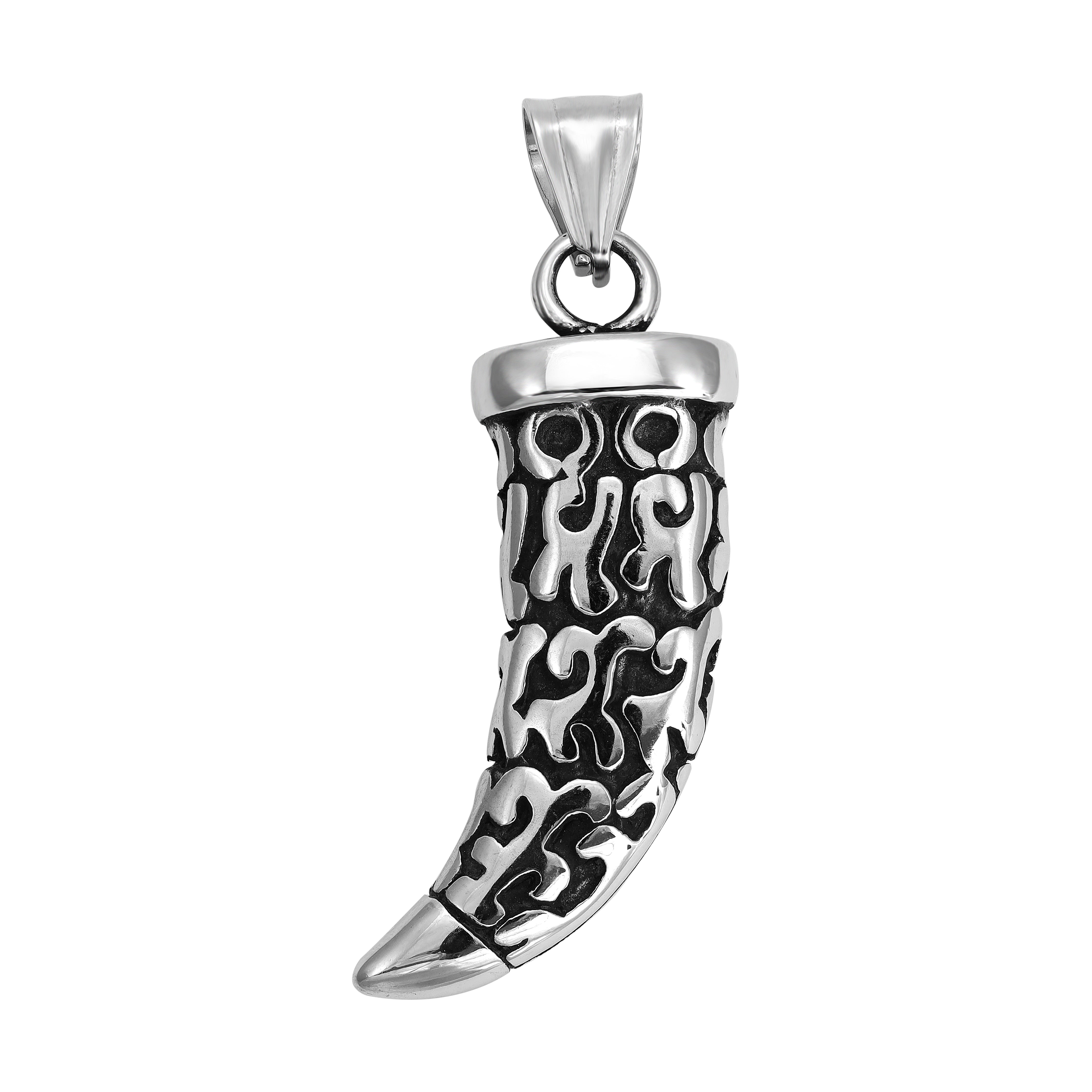 Verschiedene Anhänger aus Edelstahl Iced Out Stil Flügel / Engelsflügel Flügel / Zahn - Taipan Schmuck