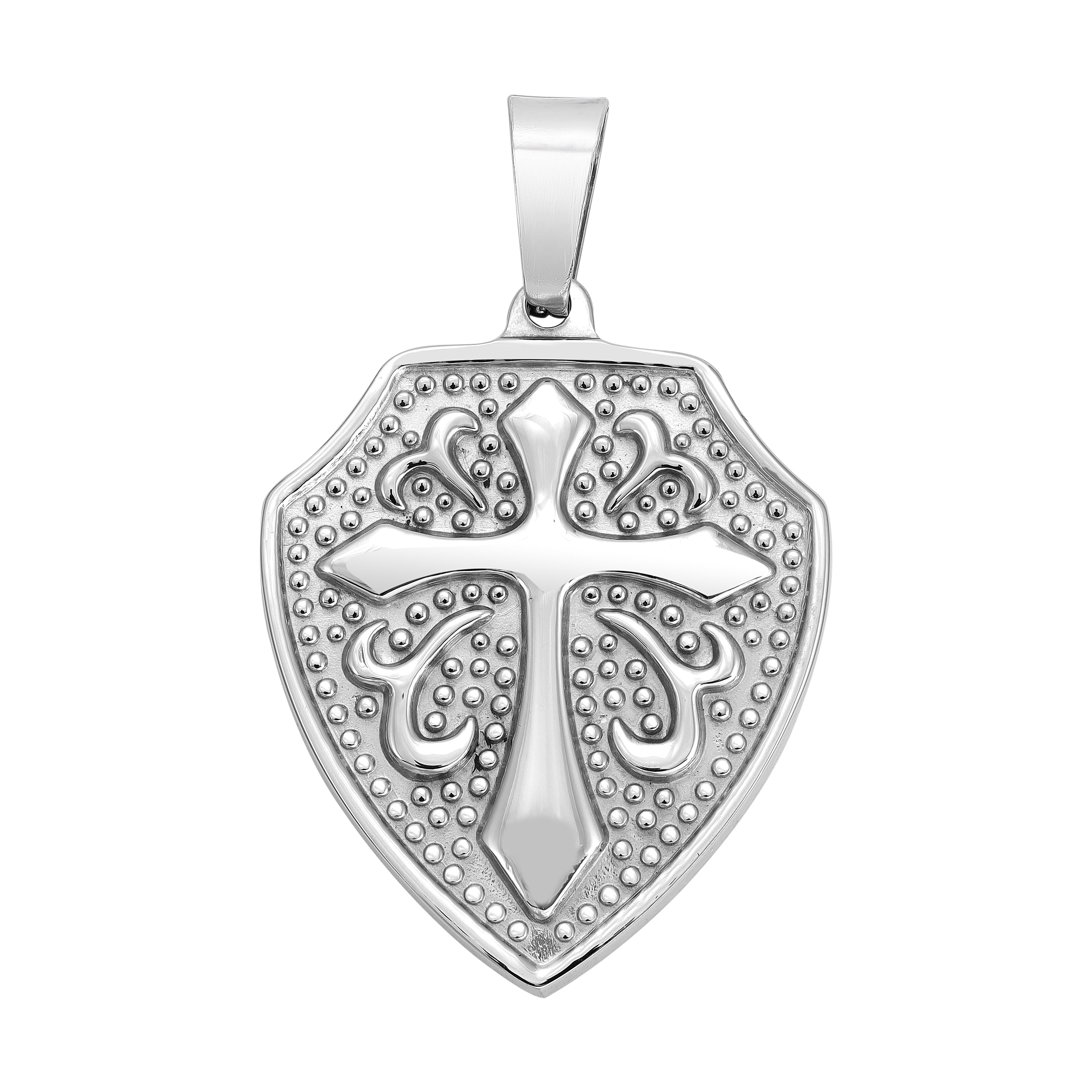 Verschiedene Anhänger aus Edelstahl Kreuz Medaillon / Flügel Dog Tag / Kompass / Kreuz Medaillon Wappen / Africa - Taipan Schmuck