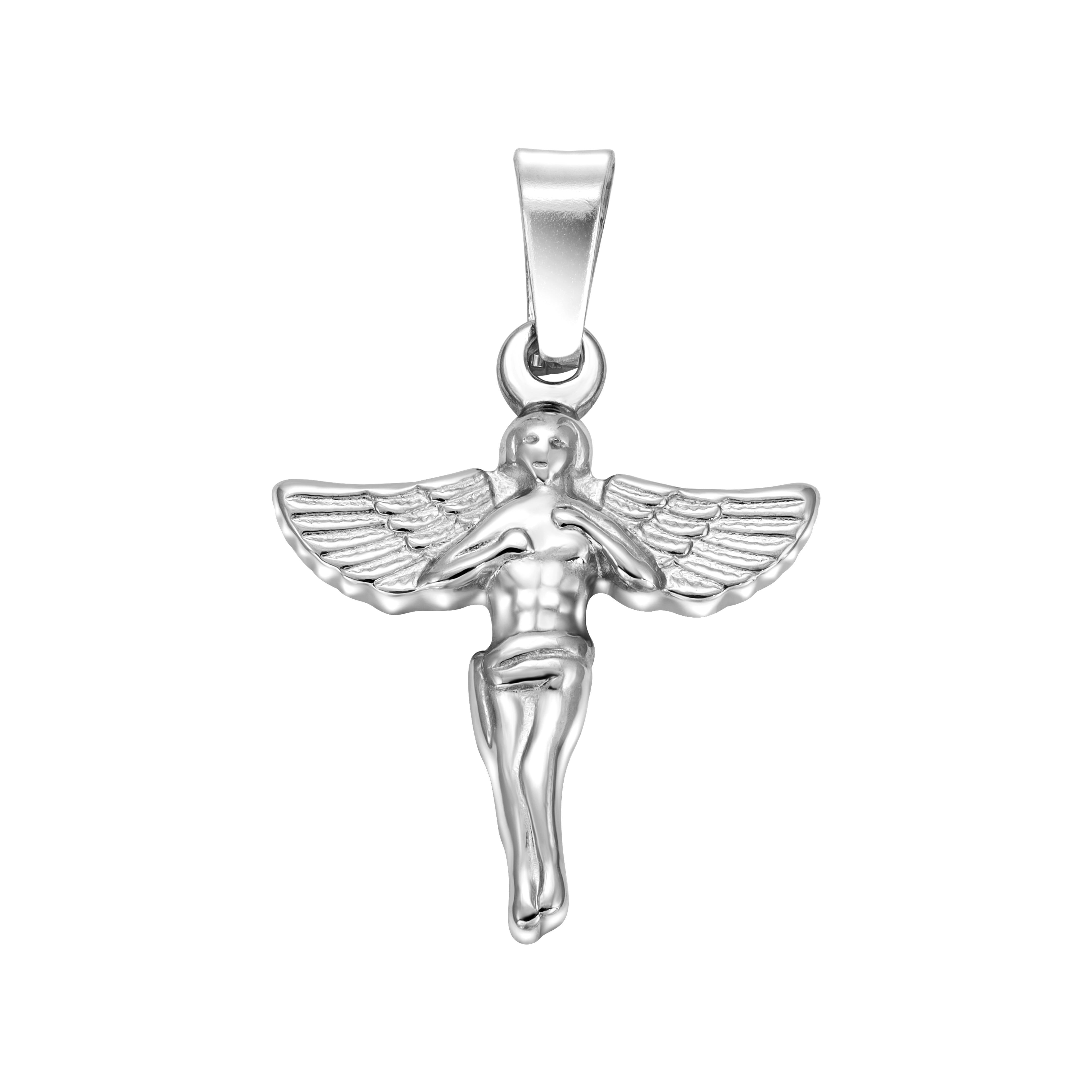 Verschiedene Anhänger aus Edelstahl Heilige Maria / Engel Talisman - Taipan Schmuck