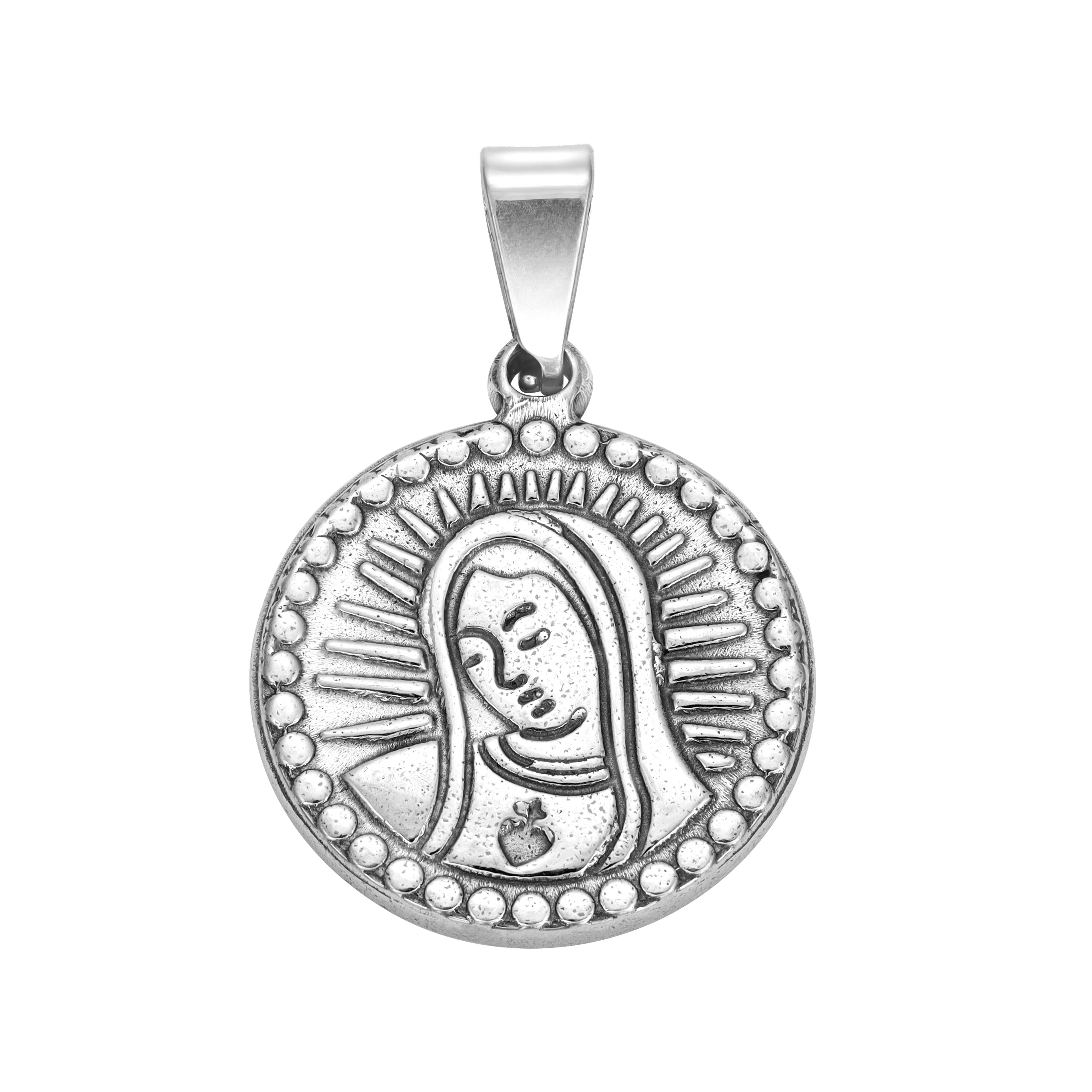 Verschiedene Anhänger aus Edelstahl Heilige Maria / Engel Talisman - Taipan Schmuck