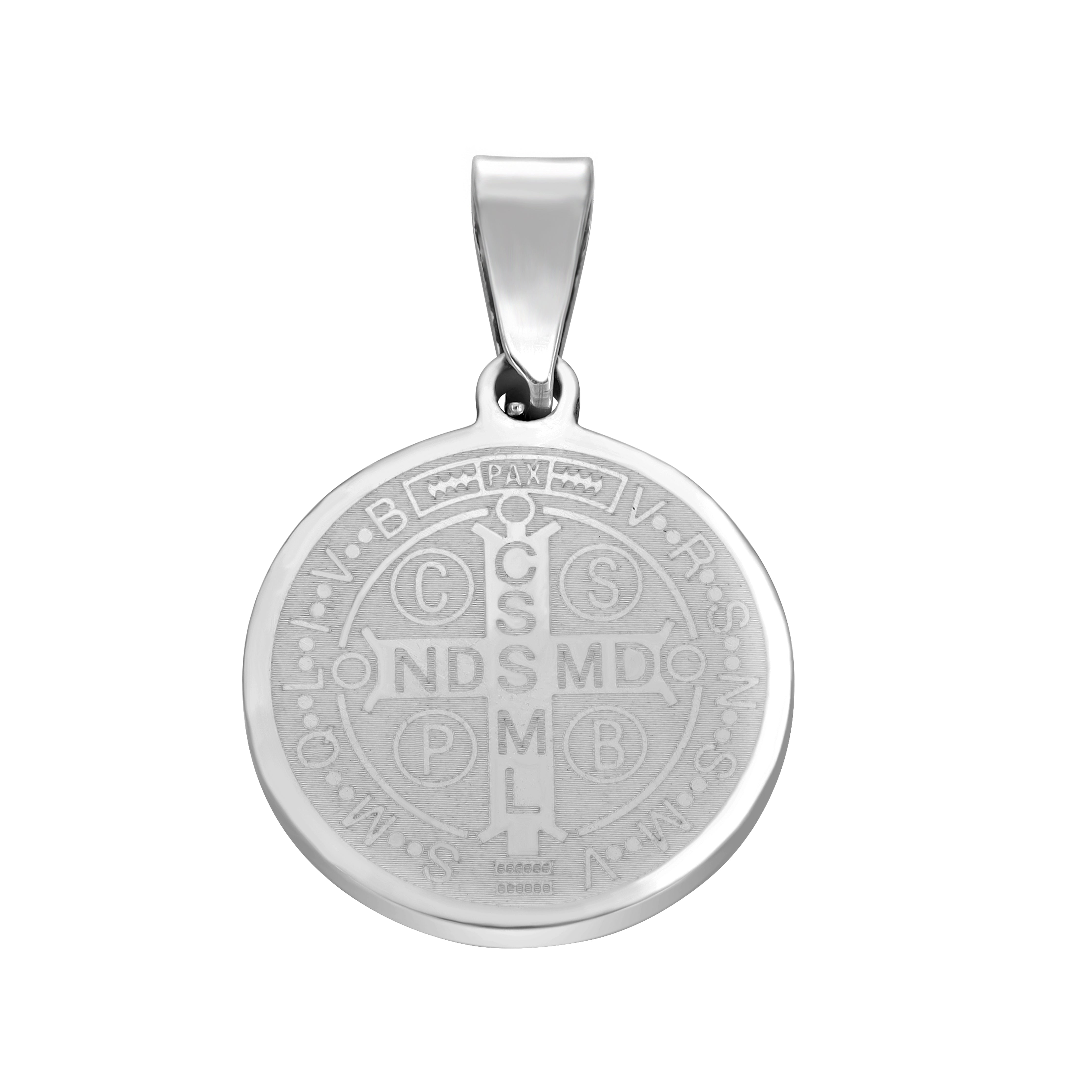 Verschiedene Kreuz Anhänger aus Edelstahl Iced Out Stil Kreuz / Heiliger Benedikt / Ankh Kreuz / Kreuz Medaillon - Taipan Schmuck