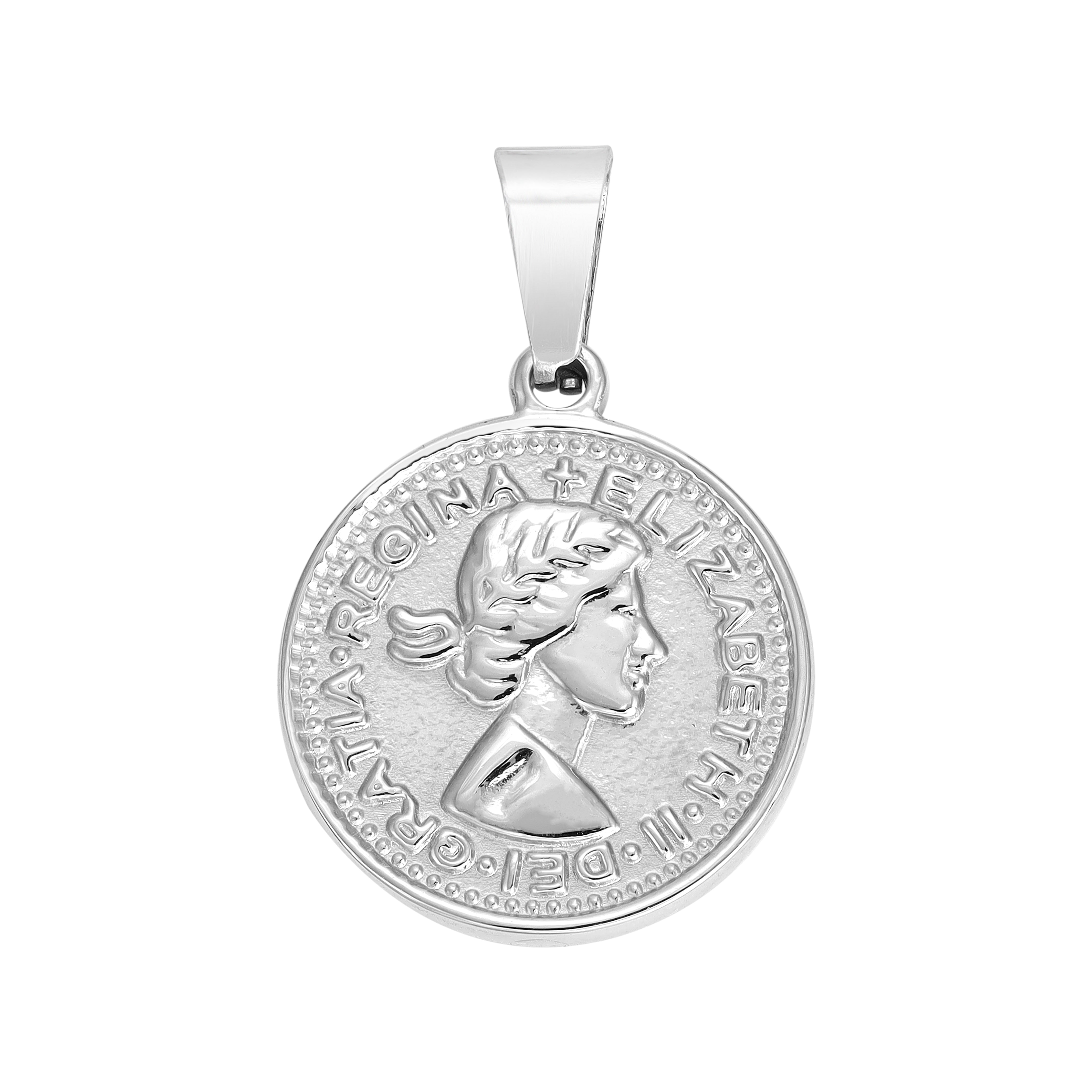 Verschiedene Anhänger aus Edelstahl Heilige Maria / Engel / Krone - Taipan Schmuck