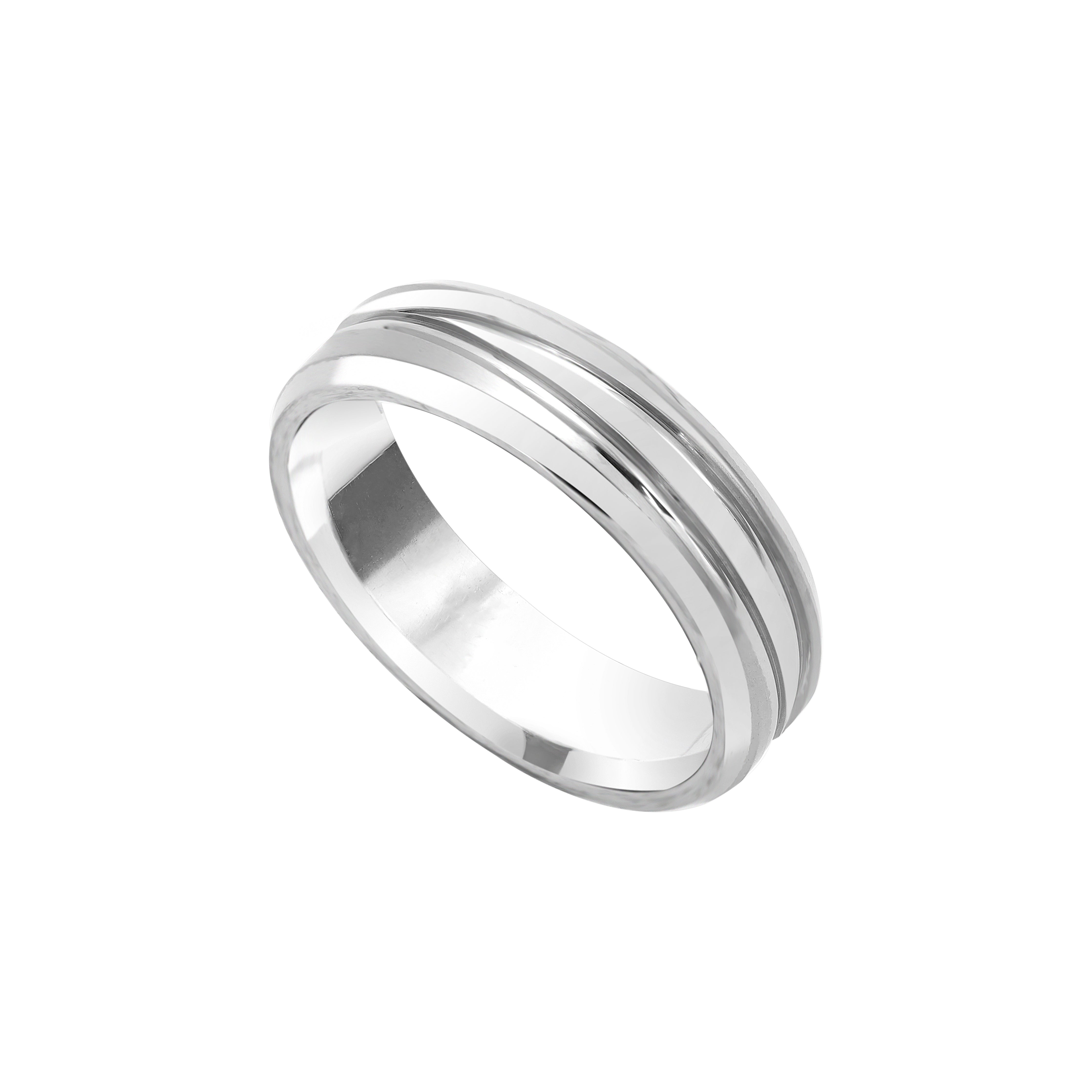 Design Partnerringe Eheringe Größe 6-13 unisex aus Edelstahl - Taipan Schmuck