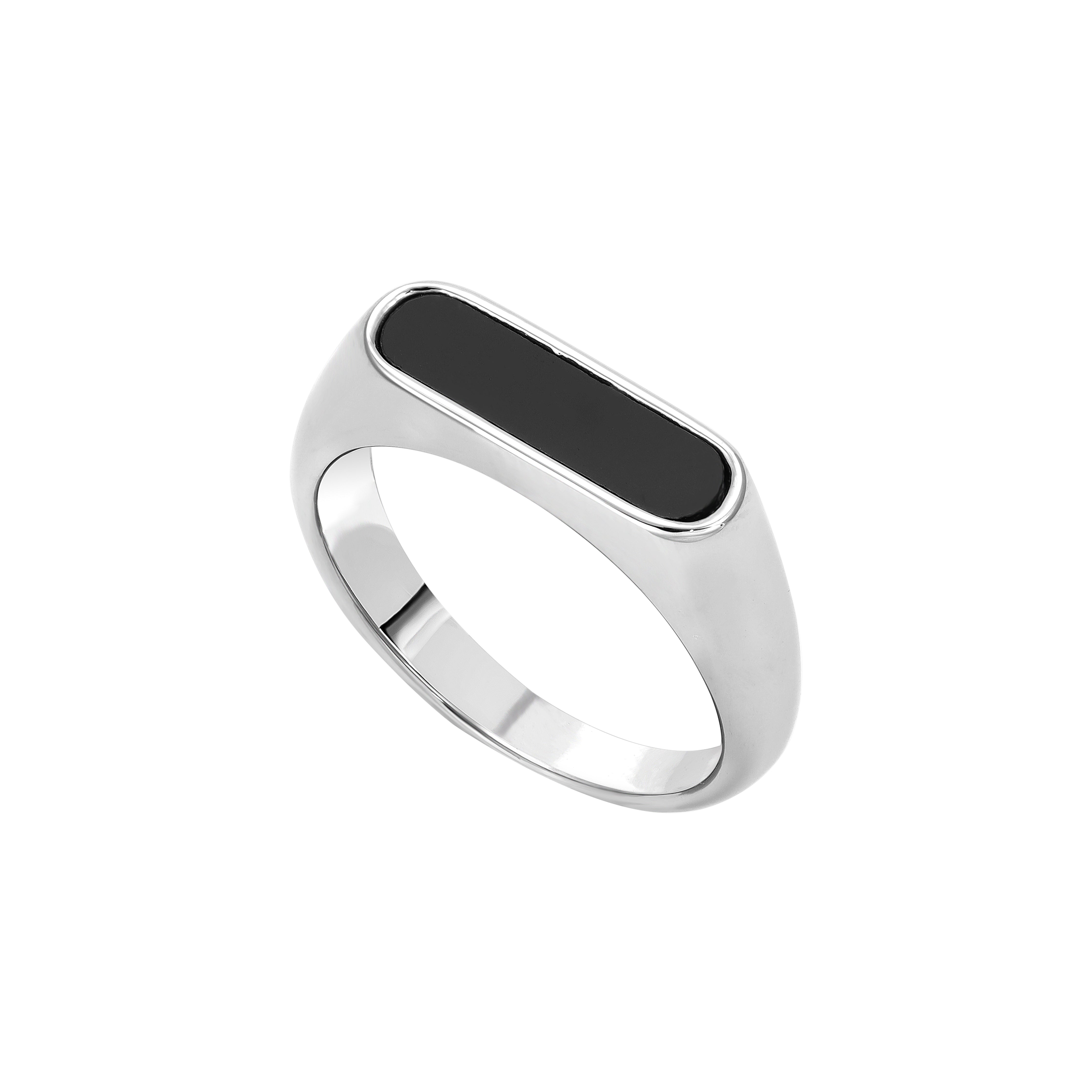 Eleganter Ring Siegelring Größe 5-13 unisex aus Edelstahl - Taipan Schmuck