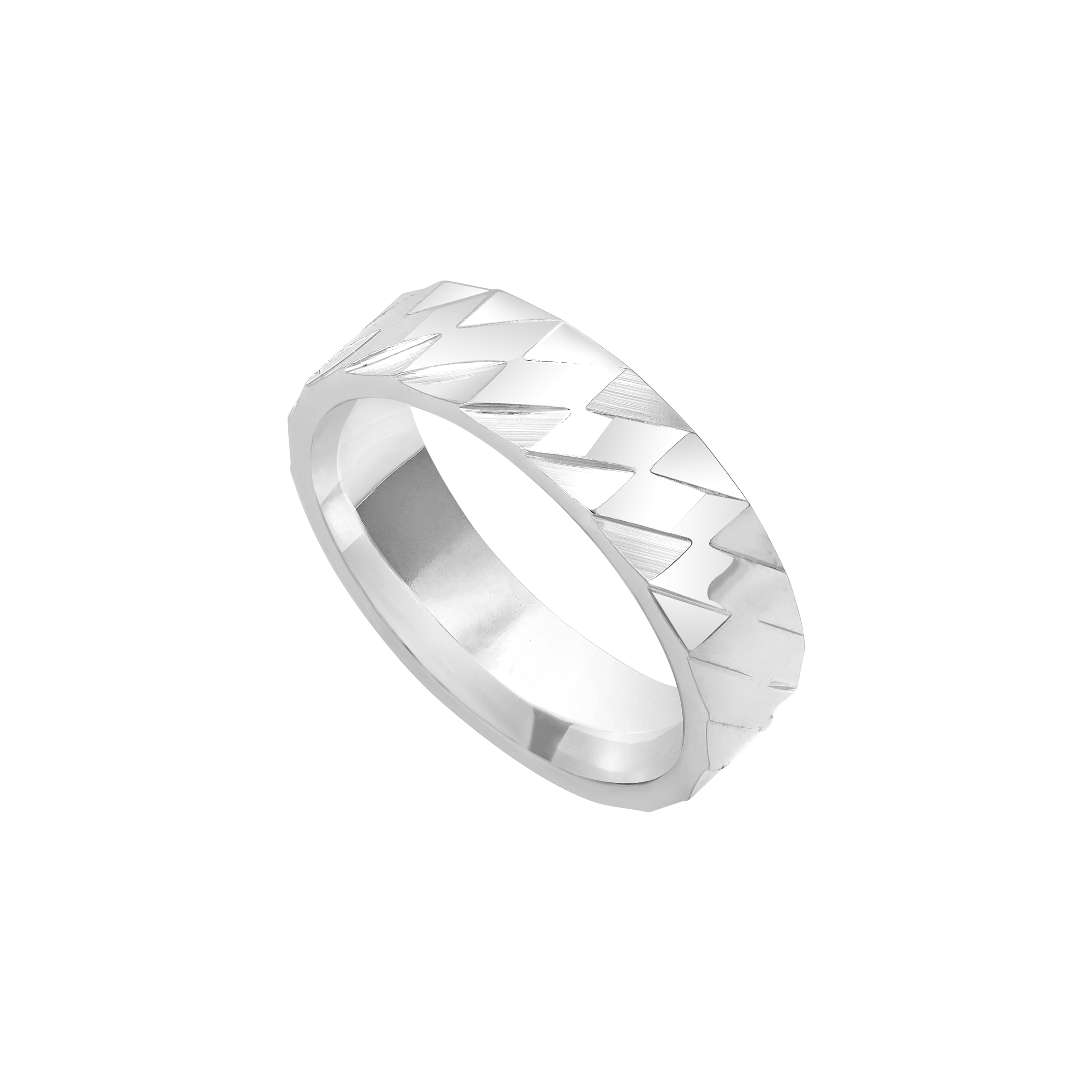 Design Ring Größe 6-13 aus Edelstahl unisex - Taipan Schmuck
