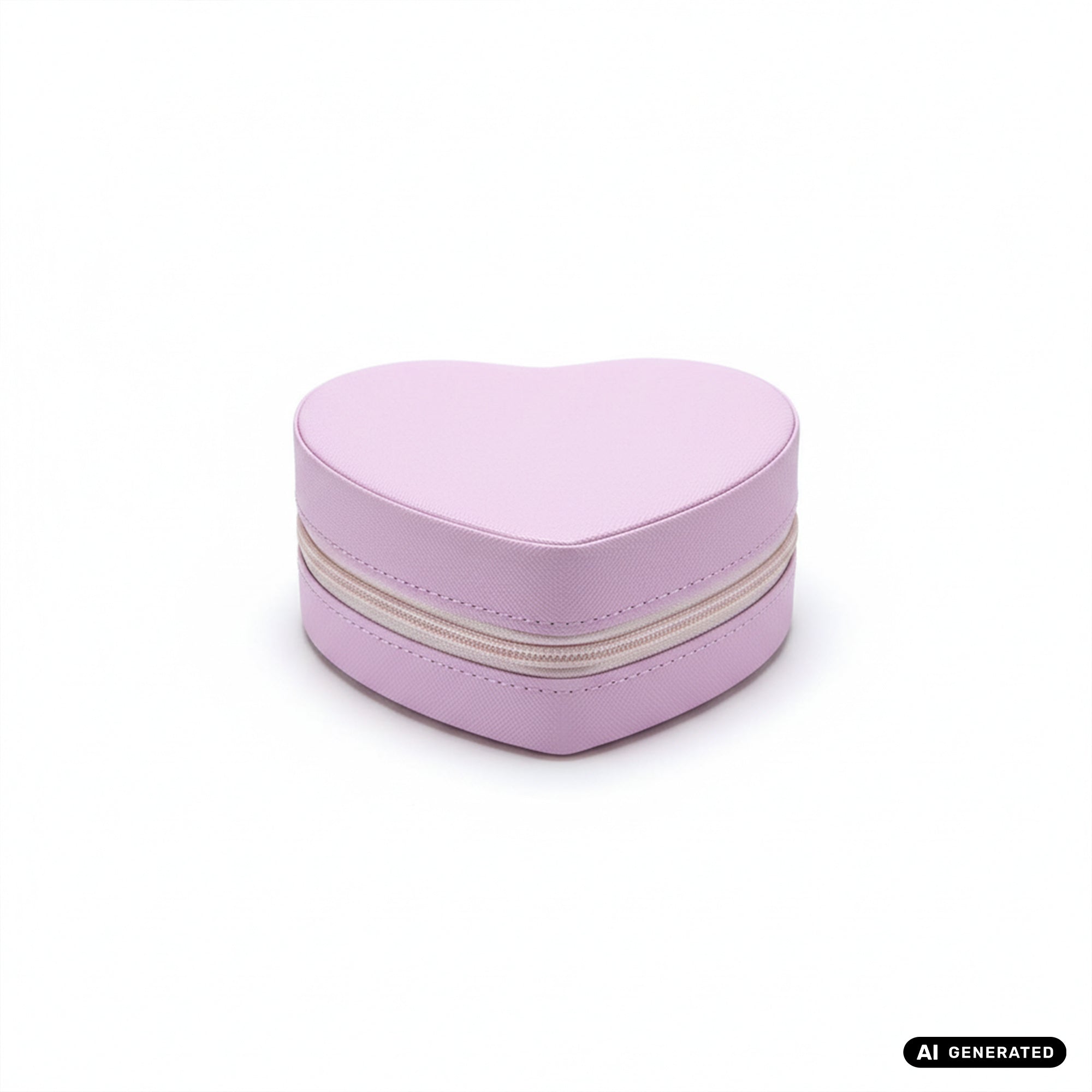 Schmuckbox Schatulle Herz in rosa für Reise und Aufbewahrung Geschenkbox