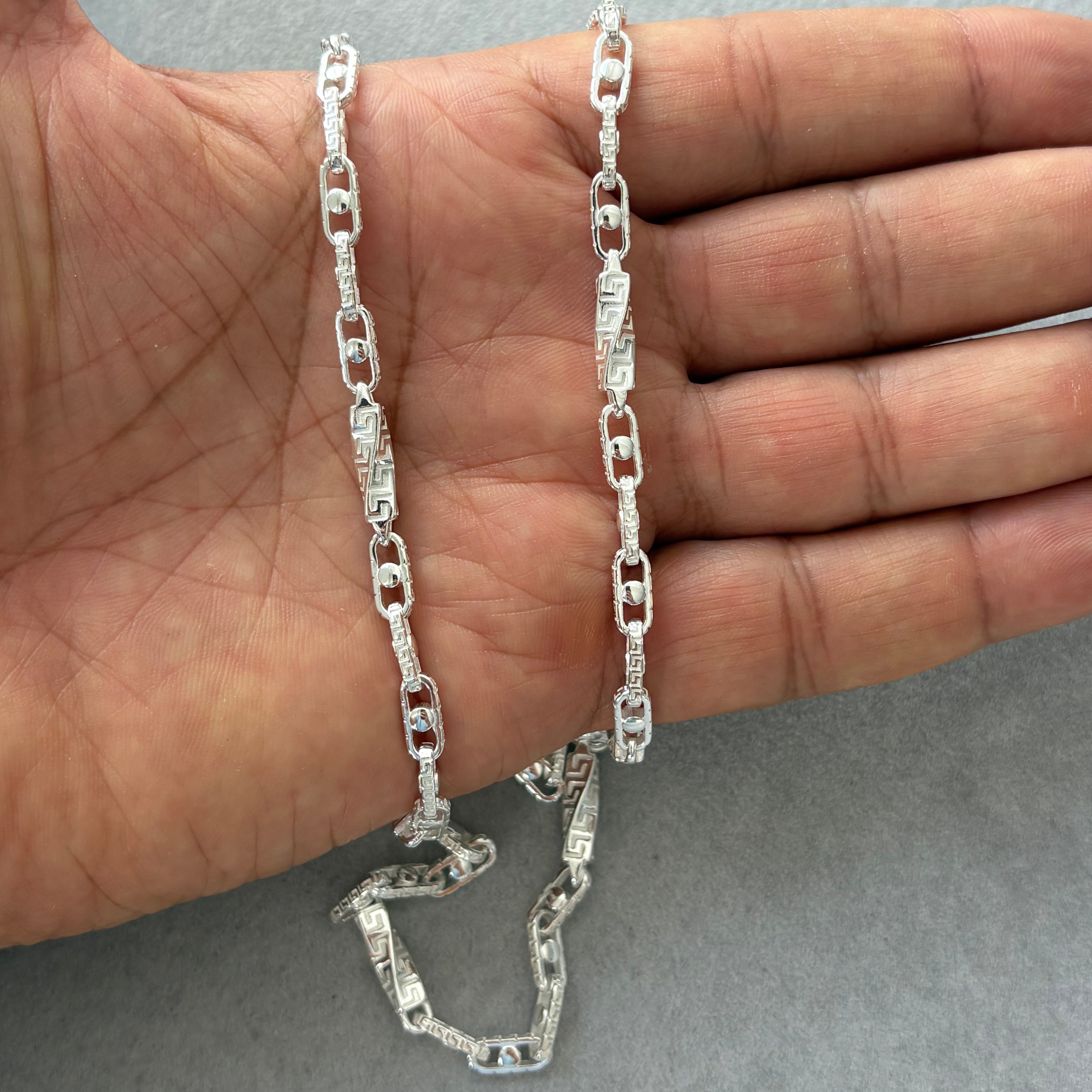 4,5mm Santorini Kette - 925 Silber