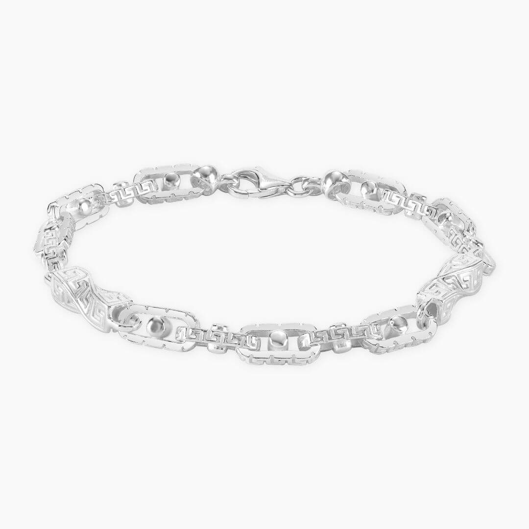 Set - Santorini 6mm - Halskette + Armband aus 925 Silber - 20% sparen - Taipan Schmuck