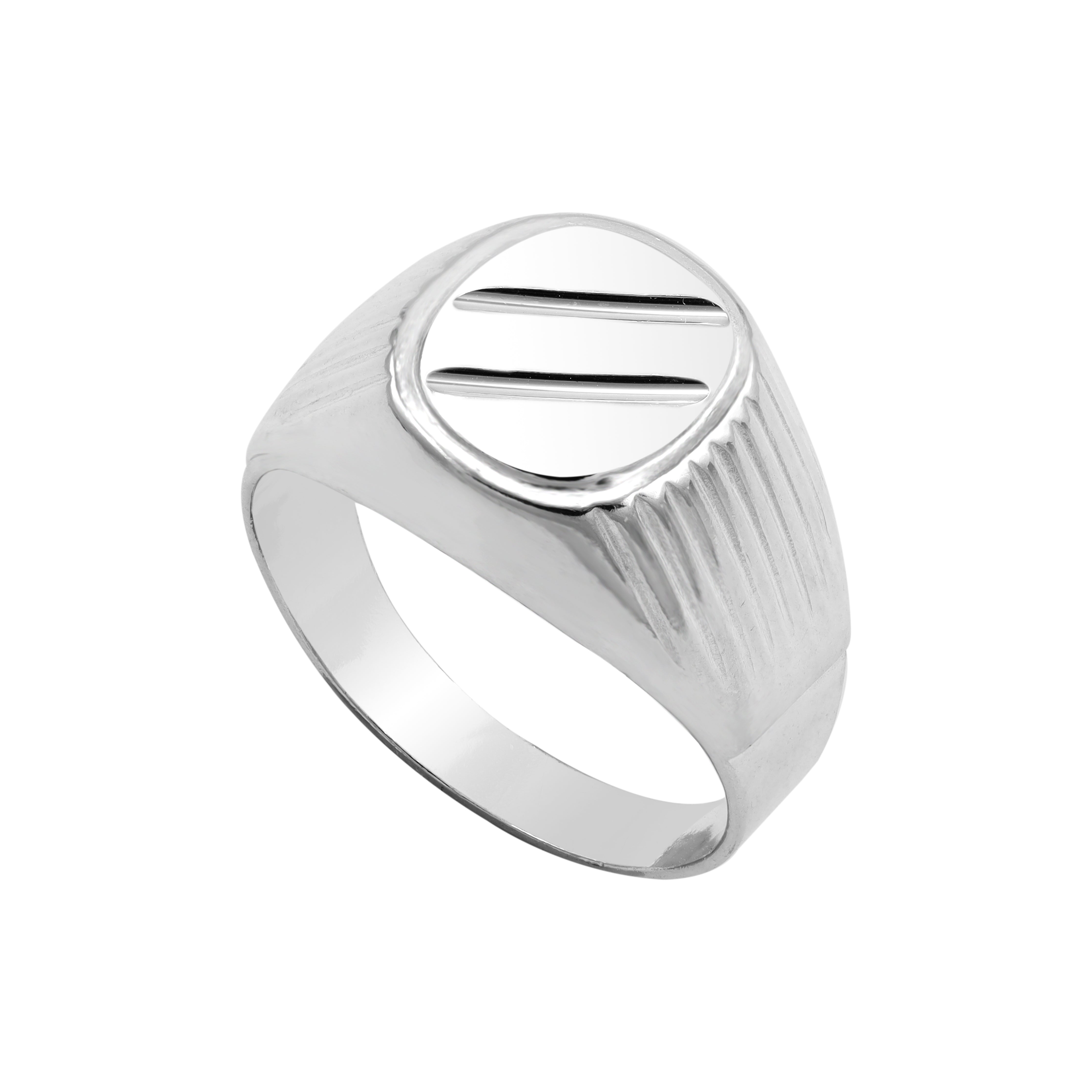 Siegelring Silberring aus 925 Sterlingsilber Größe 7-9 - Taipan Schmuck