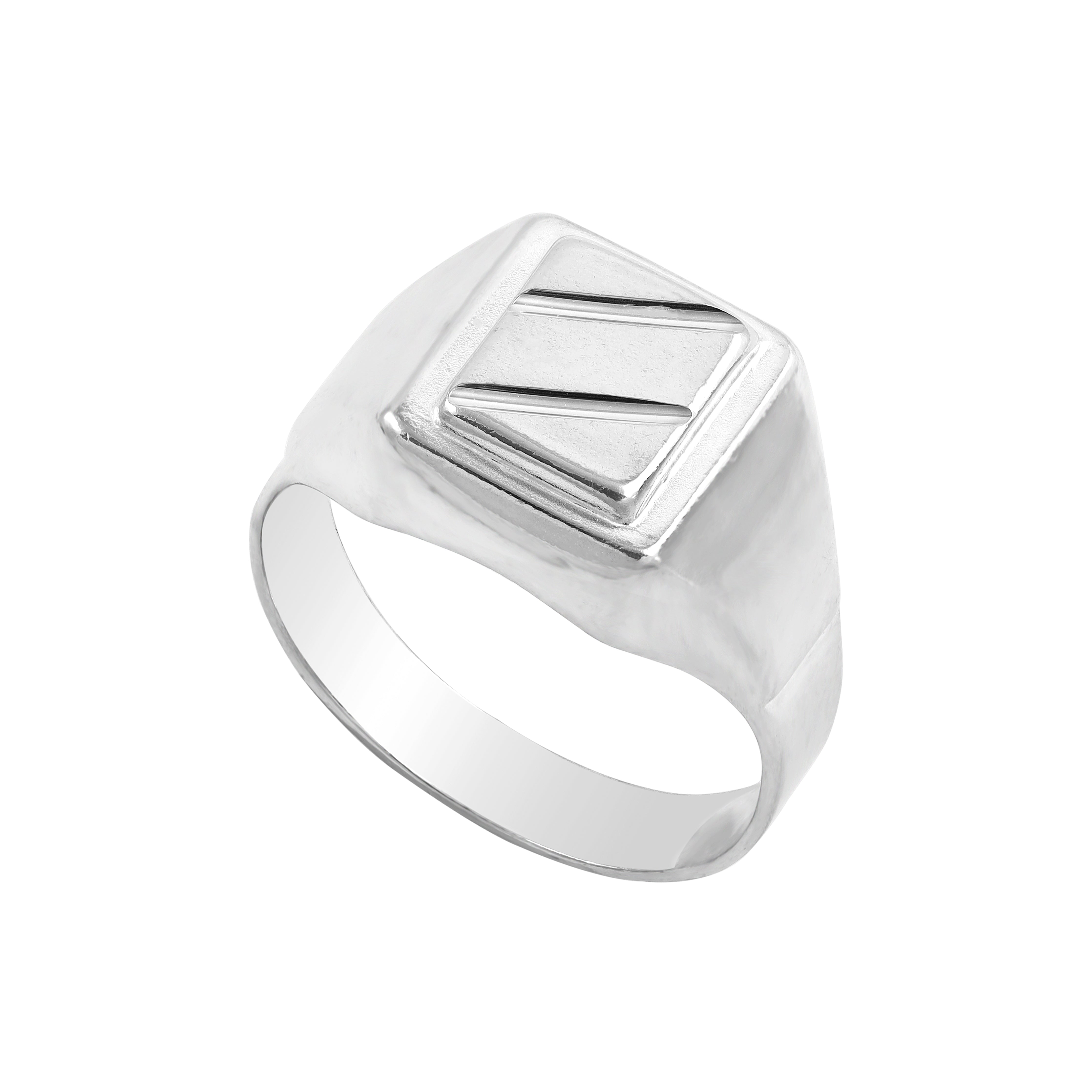 Siegelring Silberring aus 925 Sterlingsilber Größe 7-10 - Taipan Schmuck