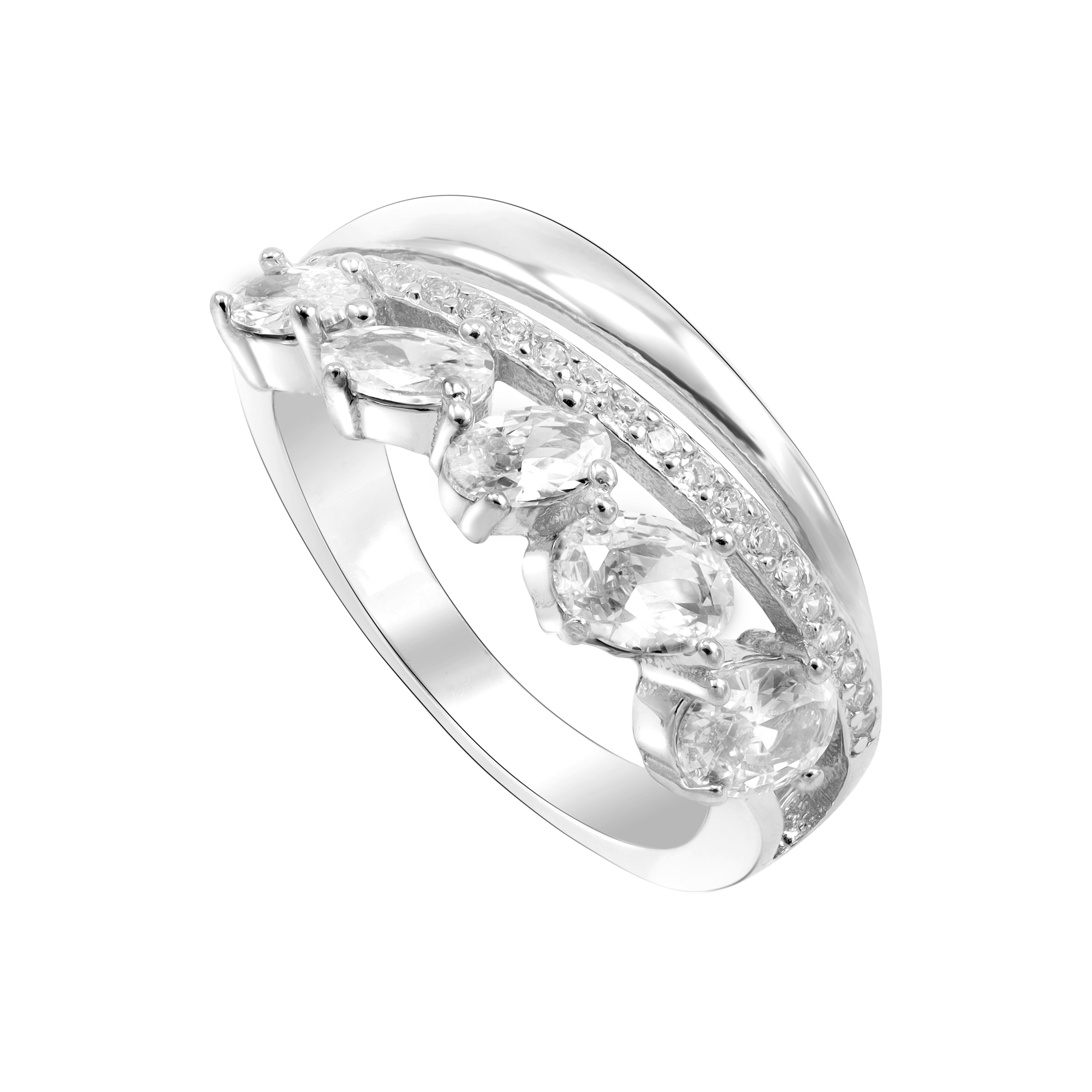Damen Silberring Größe 6-9 aus 925 Sterlingsilber - Taipan Schmuck