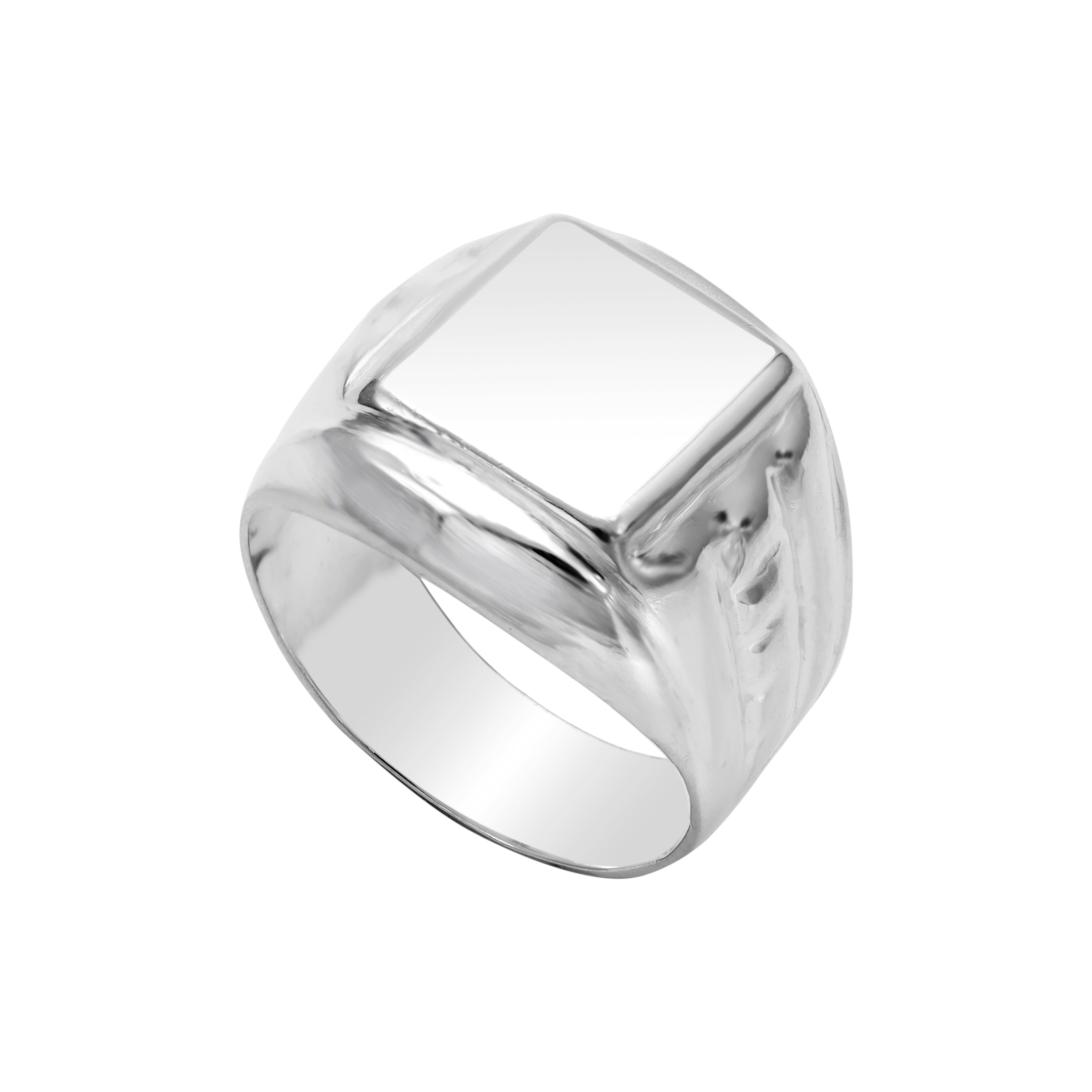 Siegelring Silberring aus 925 Sterlingsilber Größe 7-9 - Taipan Schmuck
