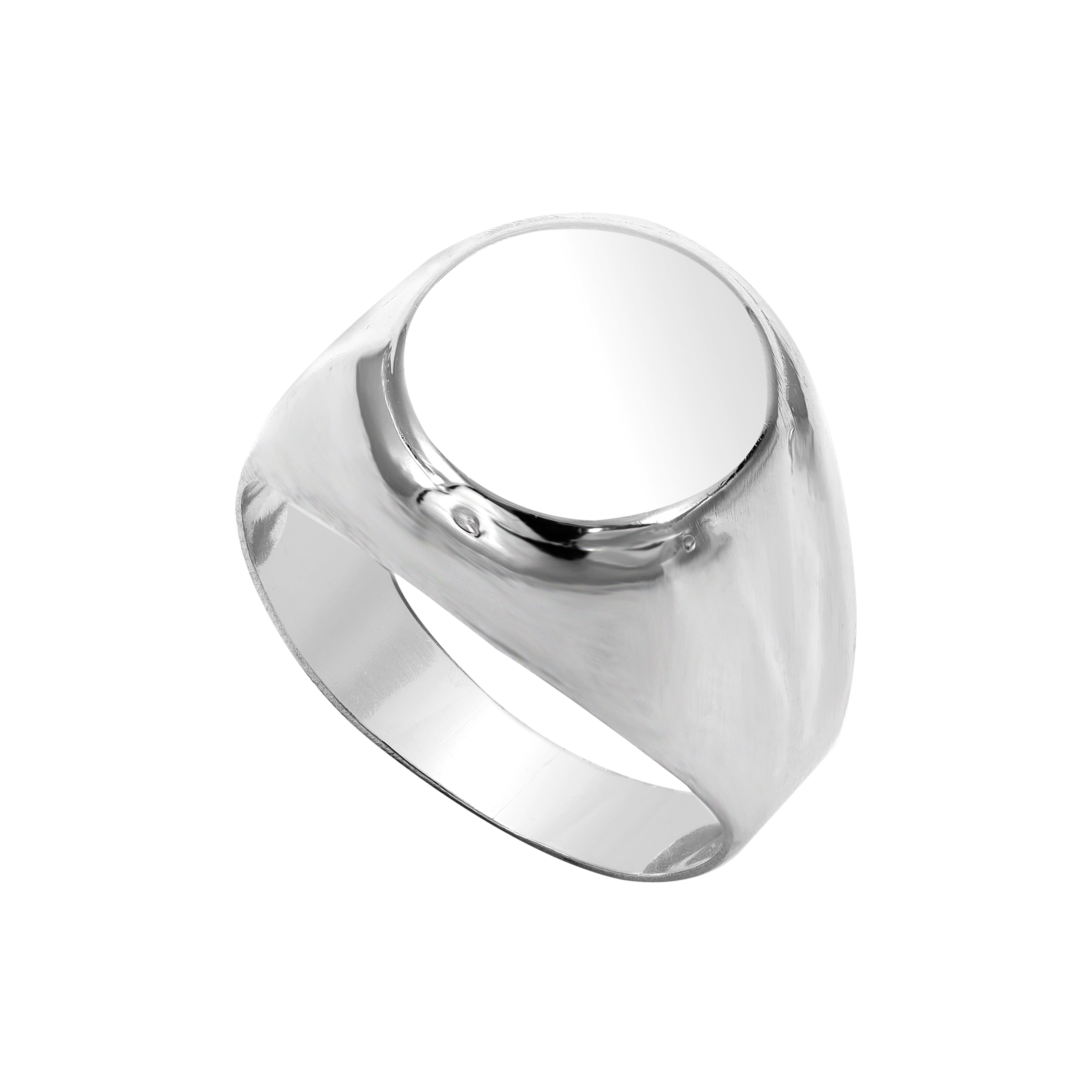 Siegelring Silberring aus 925 Sterlingsilber Größe 6-11 - Taipan Schmuck