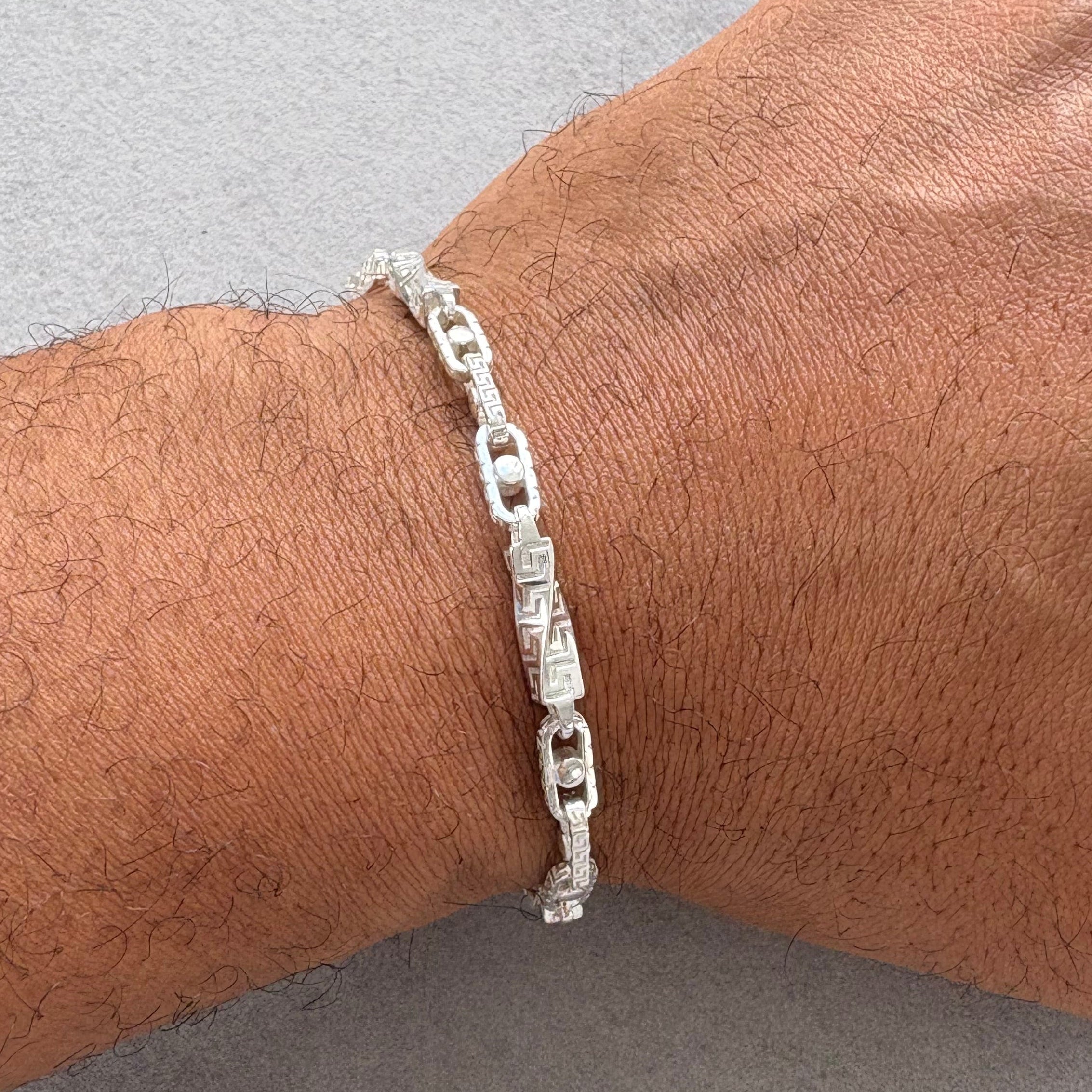 4,5mm Santorini Armband - 925 Silber