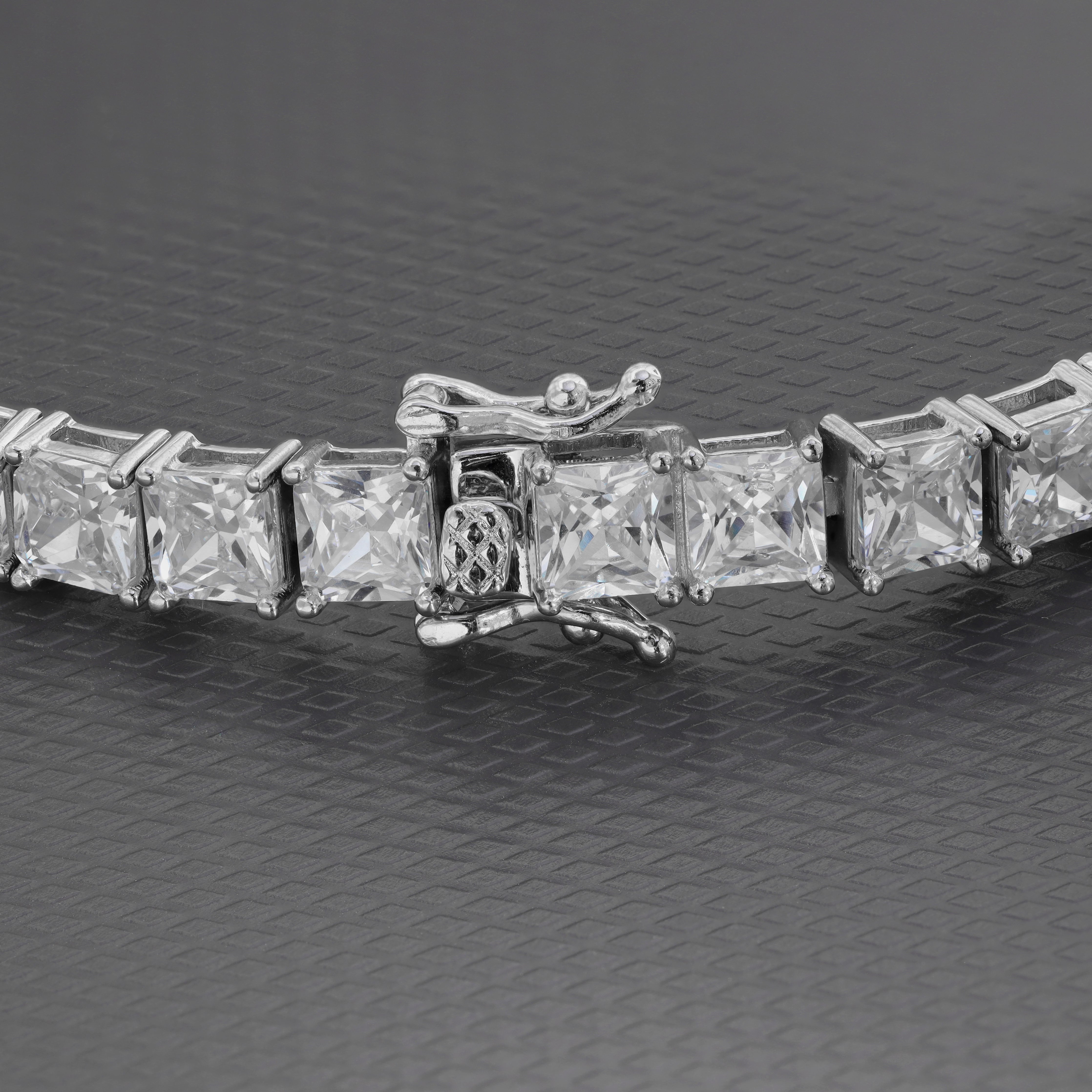 6mm Tennis Chain Armband 21cm - 925 Silber
