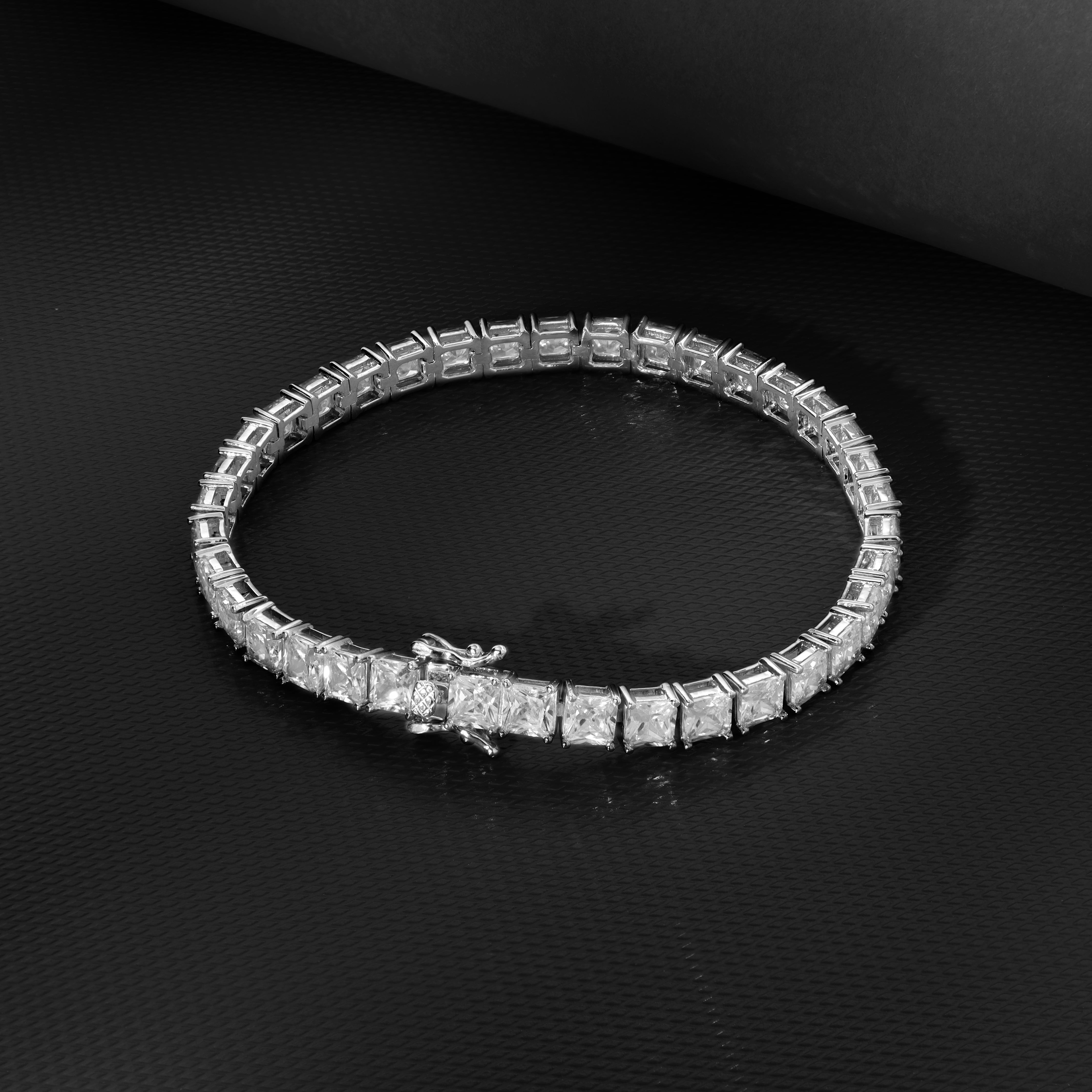 6mm Tennis Chain Armband 21cm - 925 Silber