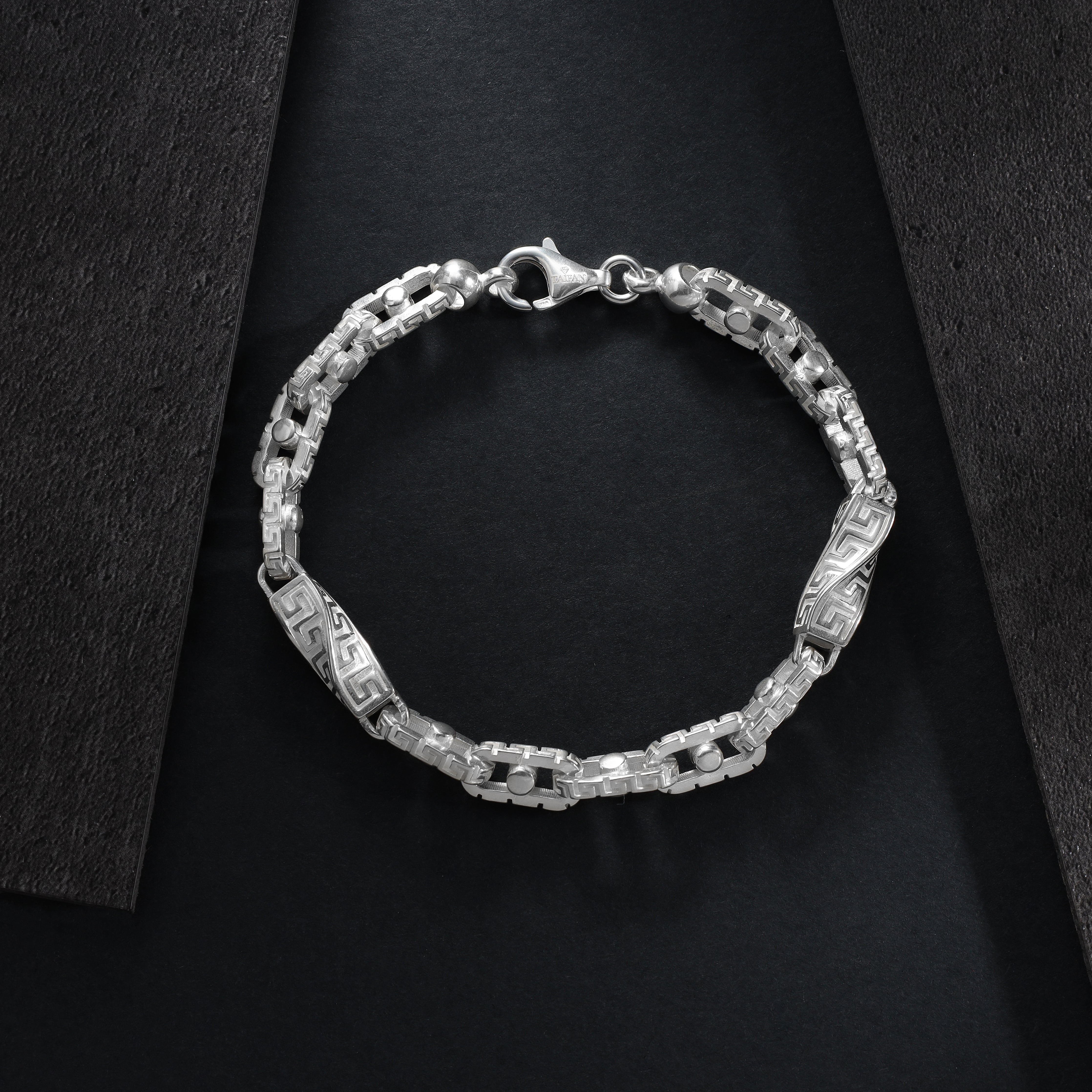 6mm Santorini Armband - 925 Silber - Taipan Schmuck