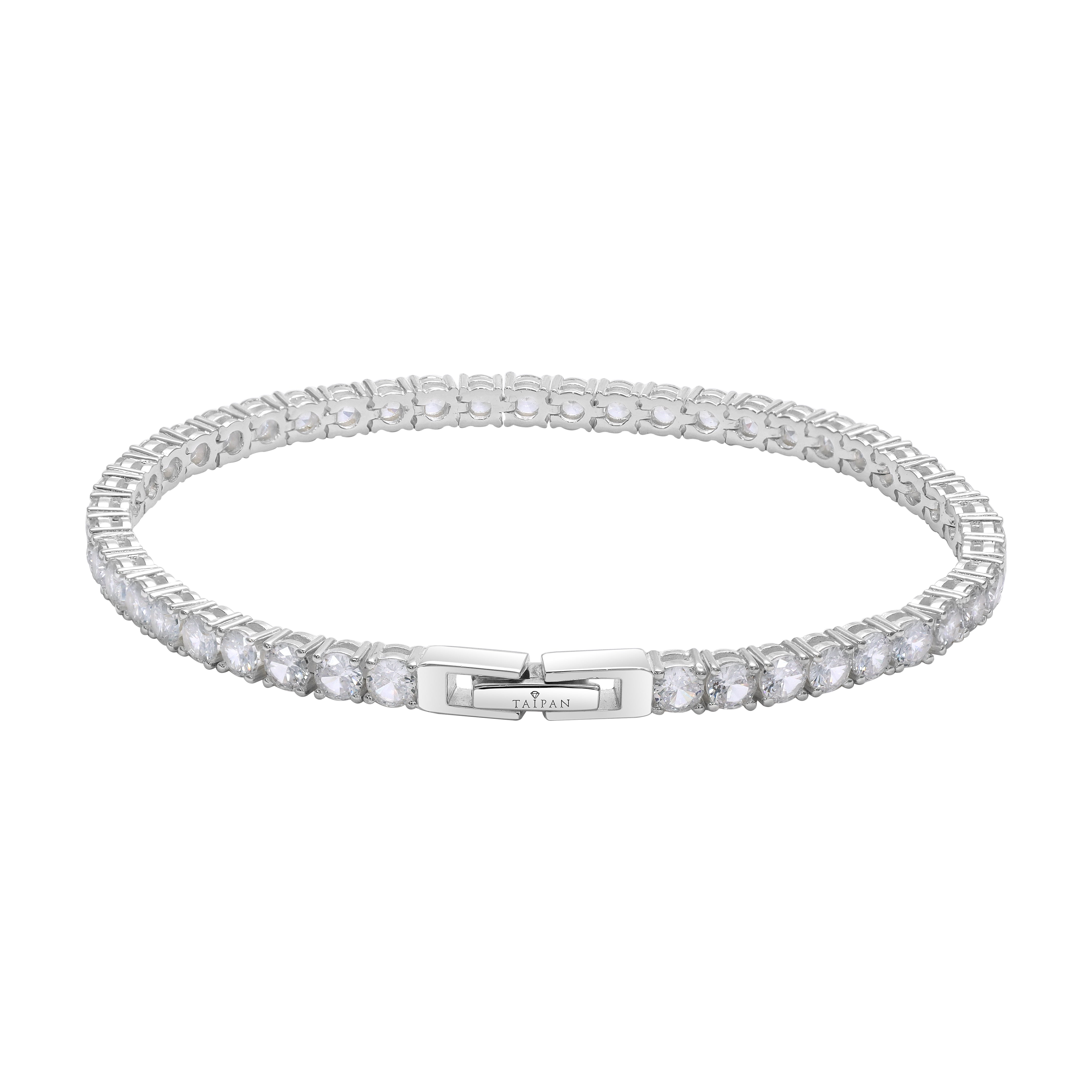 4mm Tennis chain bracelet Armband - 925 Sterlingsilber - Taipan Schmuck