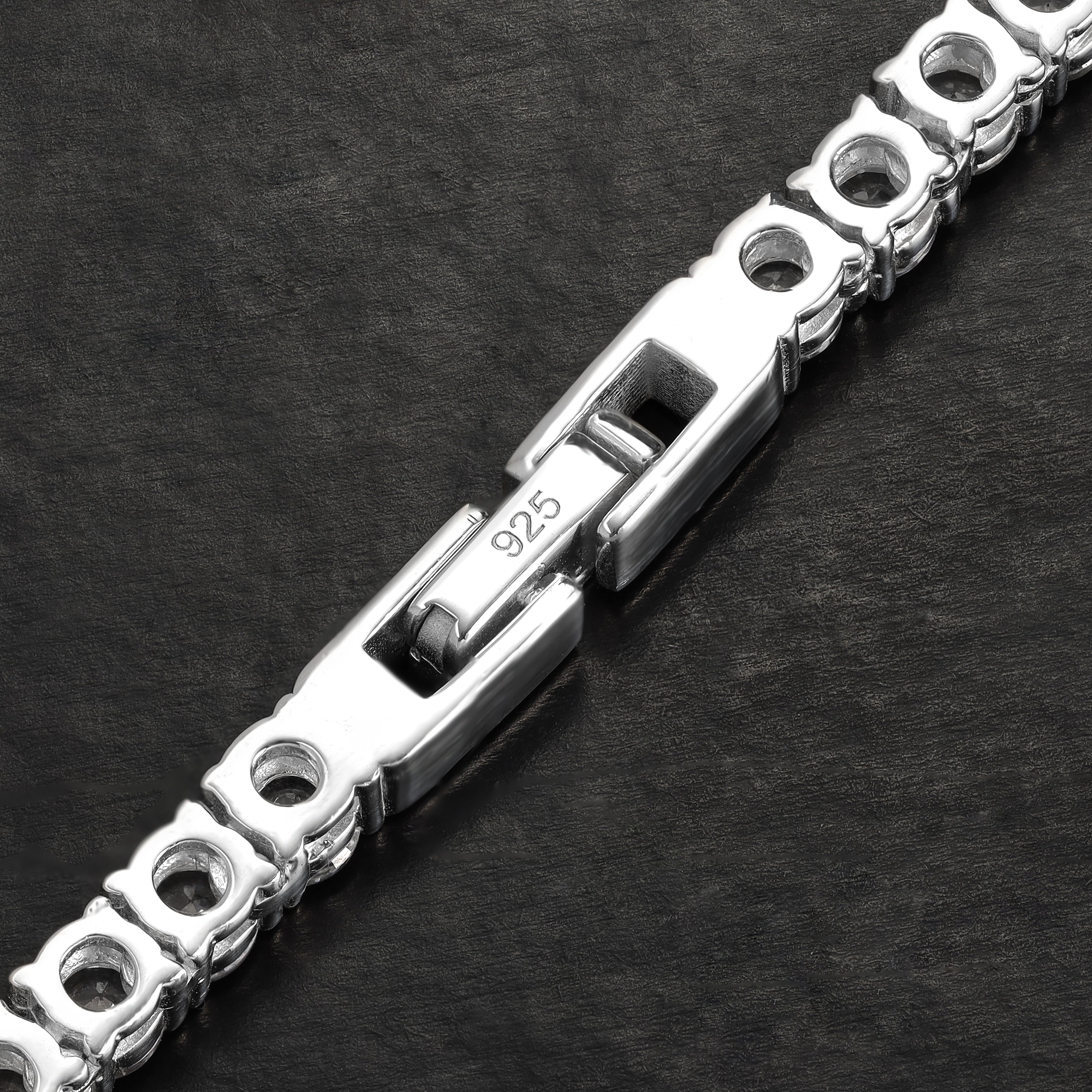 4mm Tennis chain bracelet Armband - 925 Sterlingsilber - Taipan Schmuck
