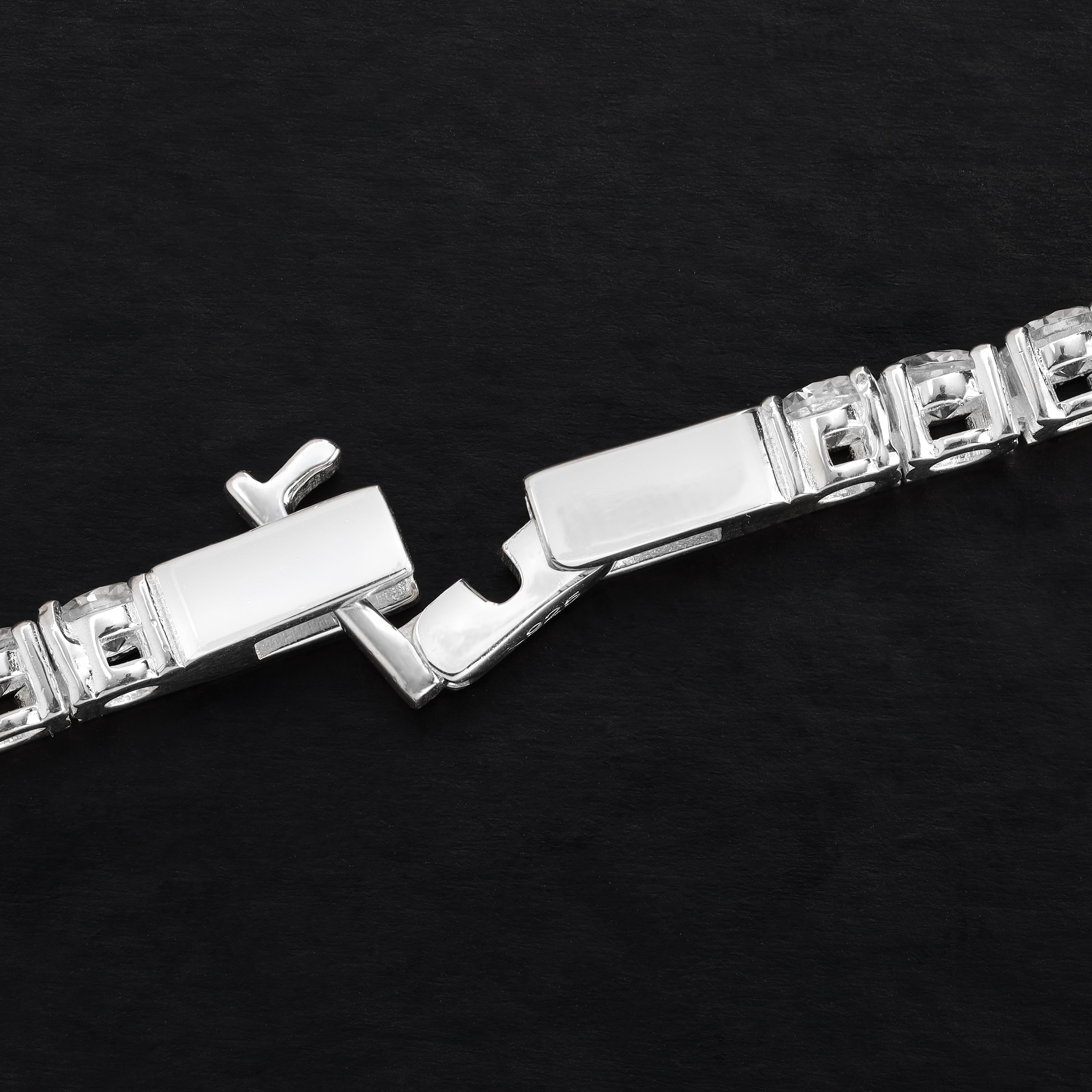 4mm Tennis chain bracelet Armband - 925 Sterlingsilber - Taipan Schmuck