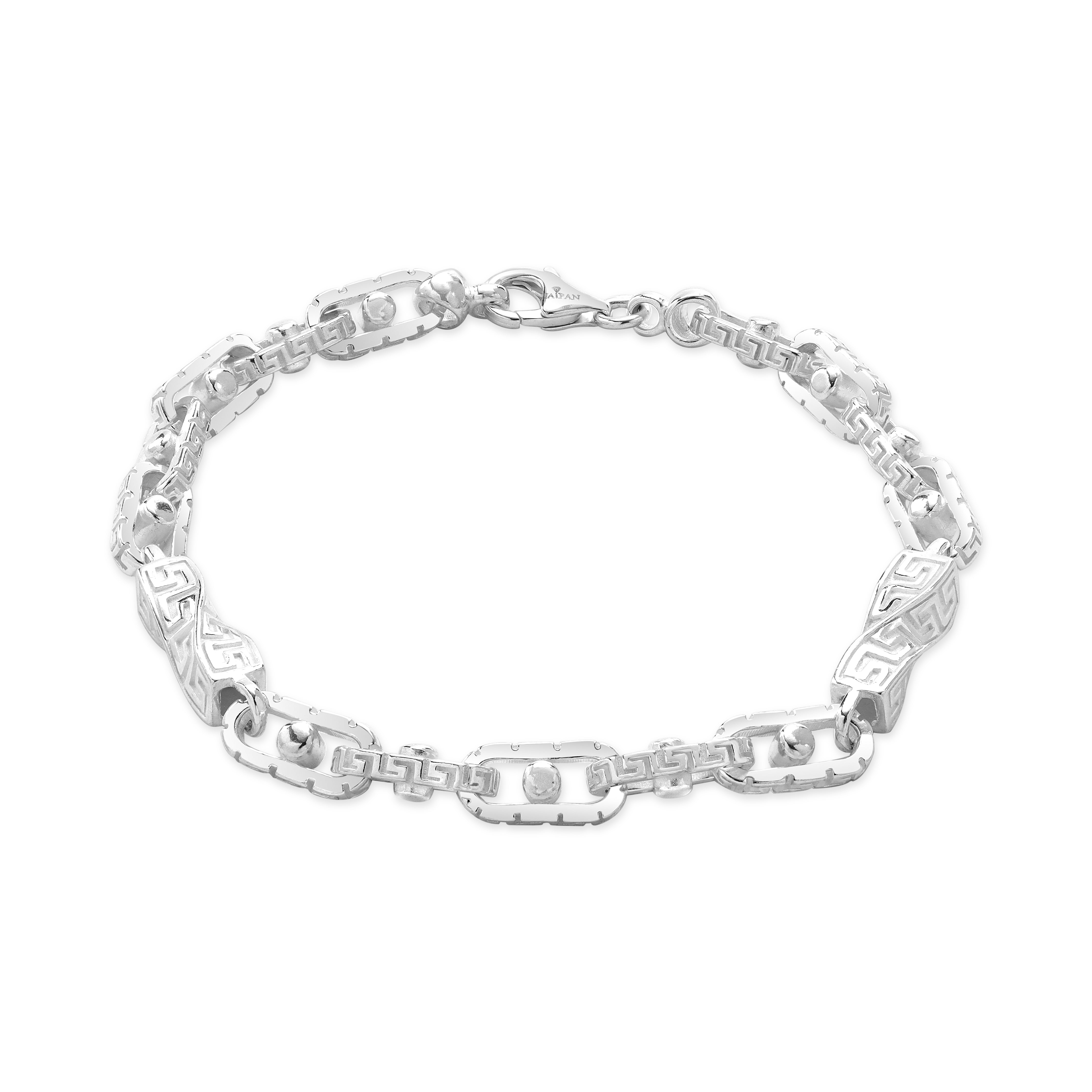 Santorini bracelet 6mm - 925 silver