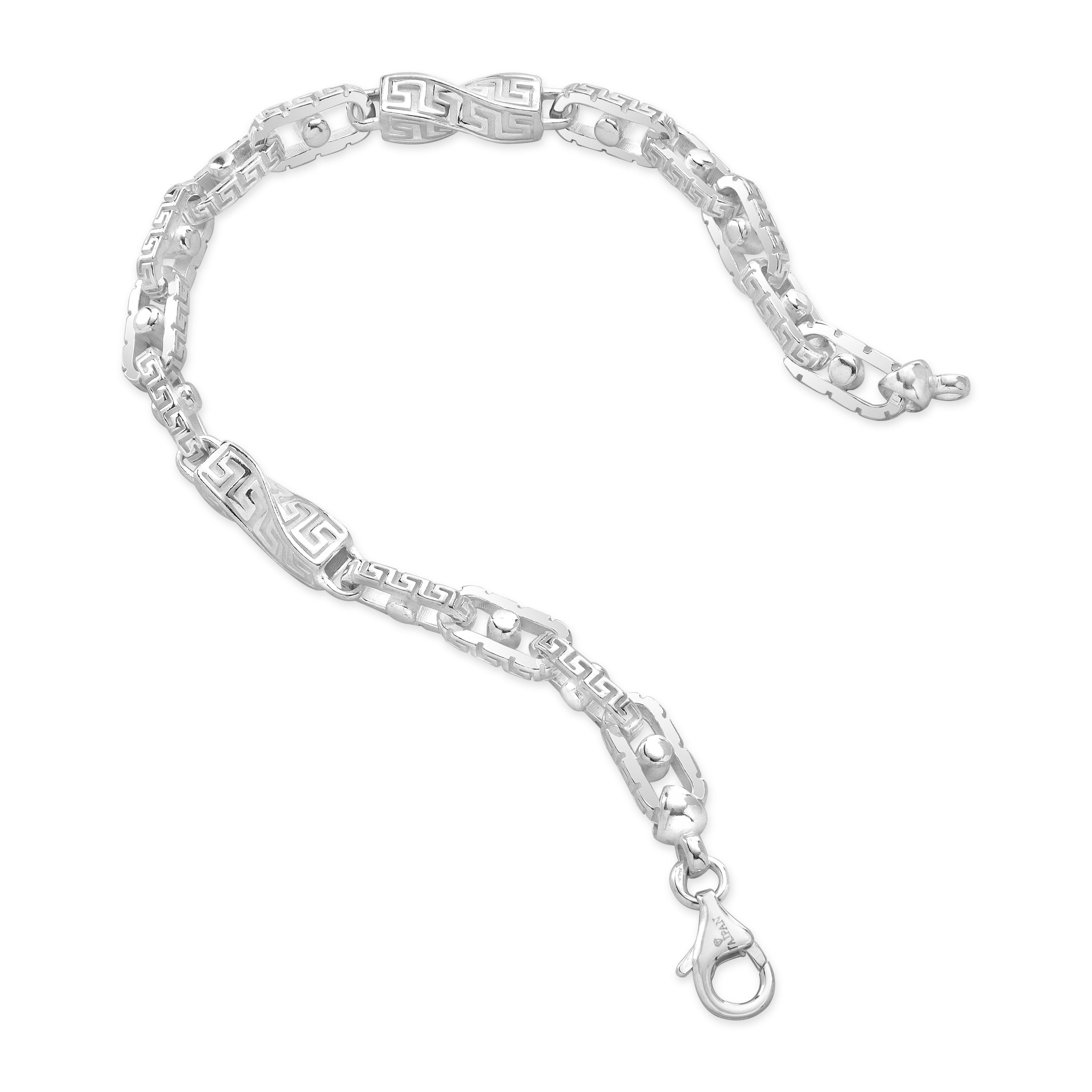 6mm Santorini Armband - 925 Silber - Taipan Schmuck