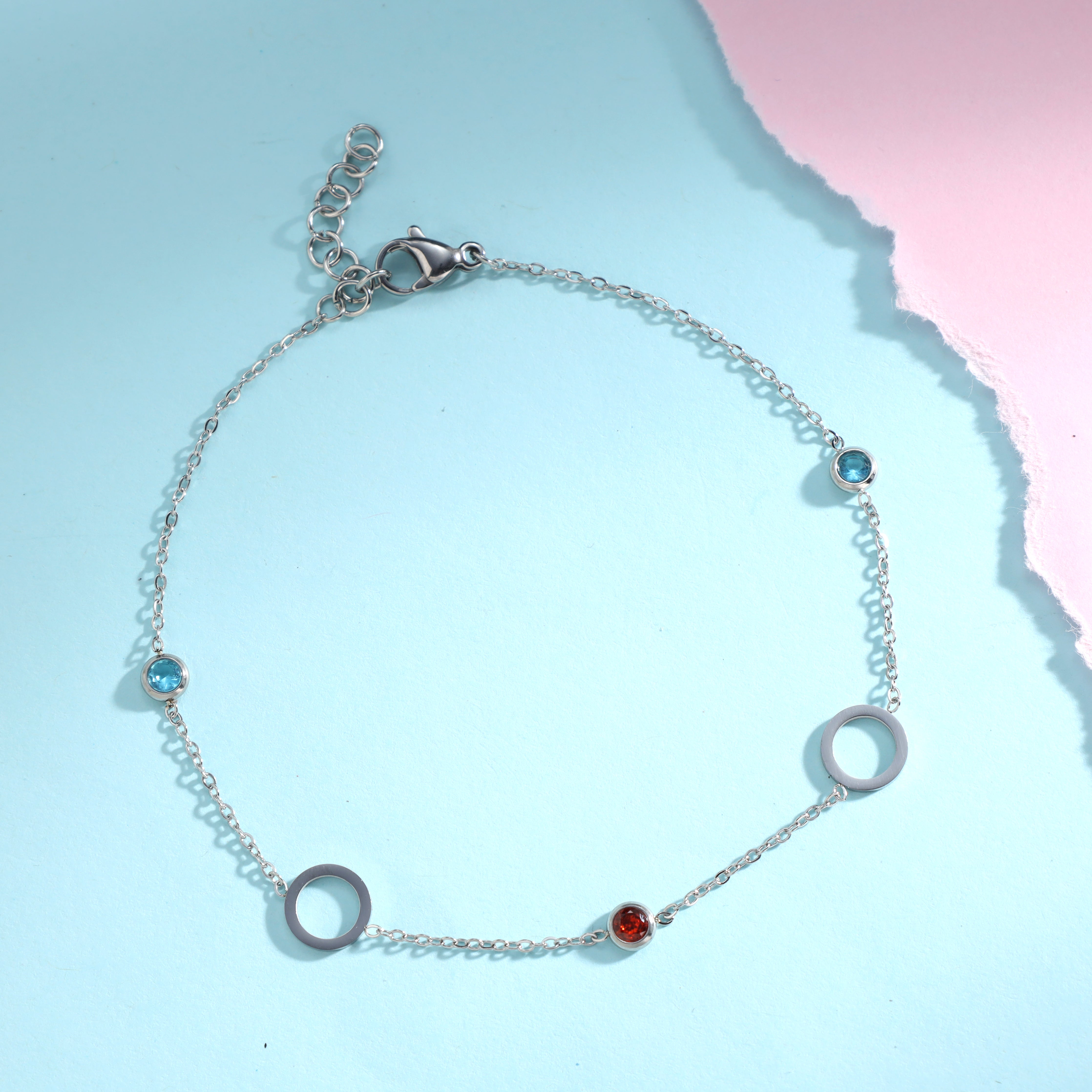 Damen Ankerkette Armband aus Edelstahl - Taipan Schmuck