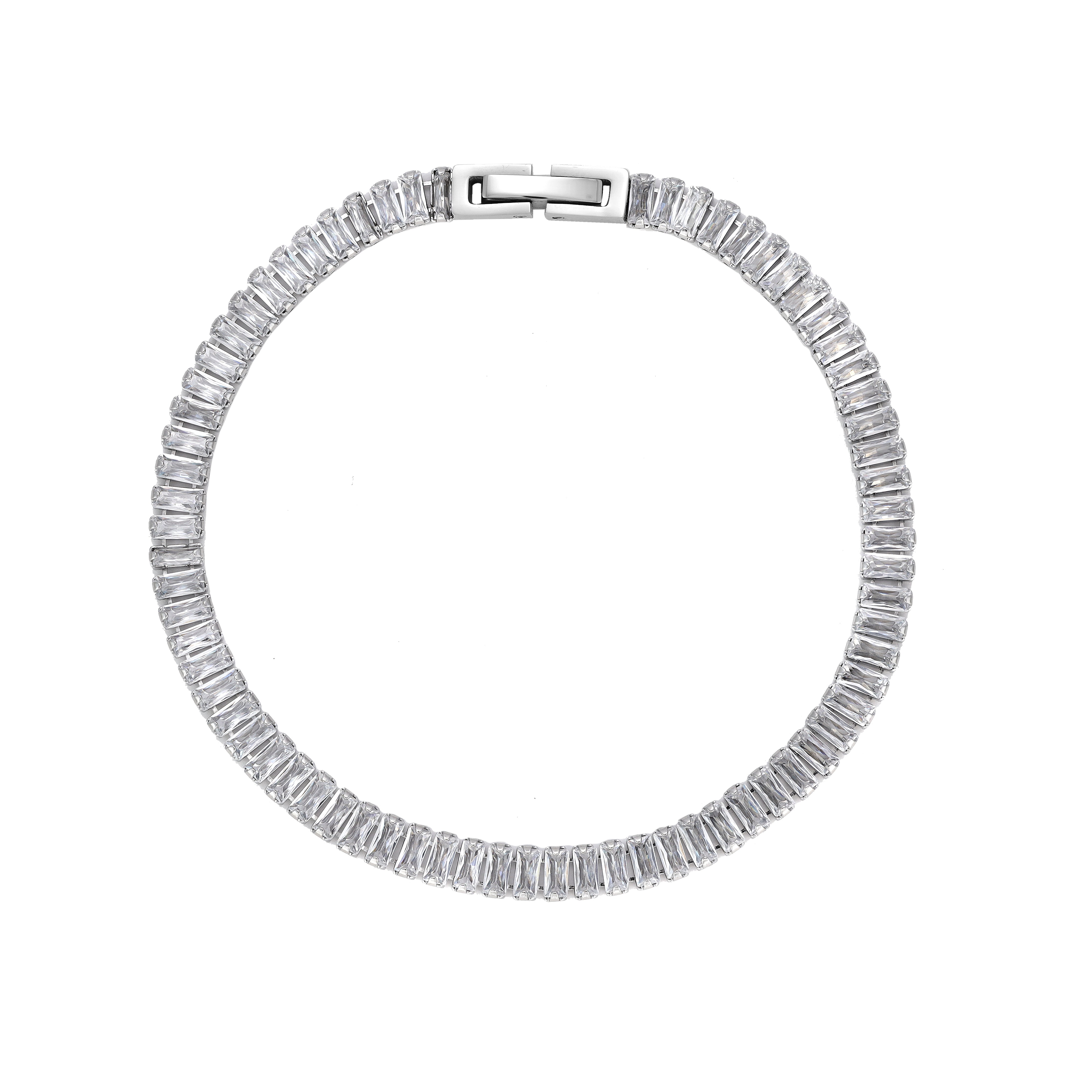 4,5mm Tennis Chain Armband aus Edelstahl - Taipan Schmuck