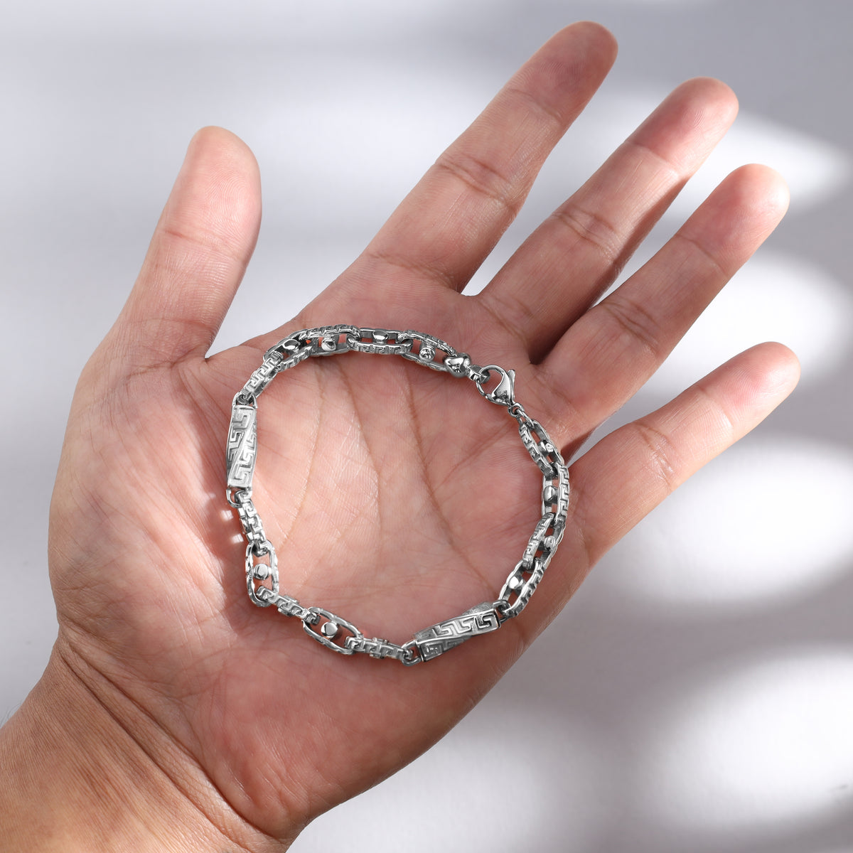 6mm Santorini Armband aus Edelstahl - Taipan Schmuck