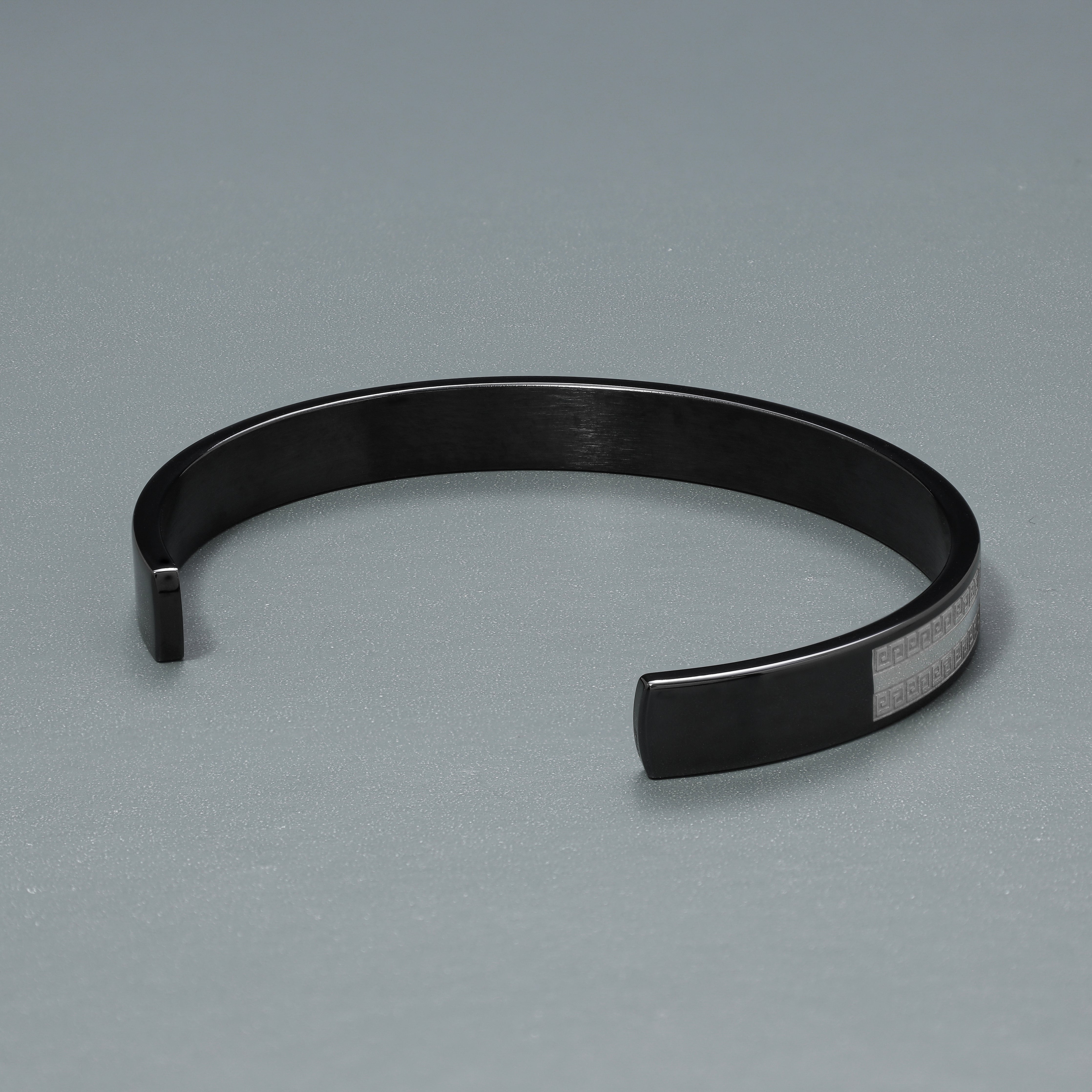 8mm Armreif Armband Santorini aus Edelstahl