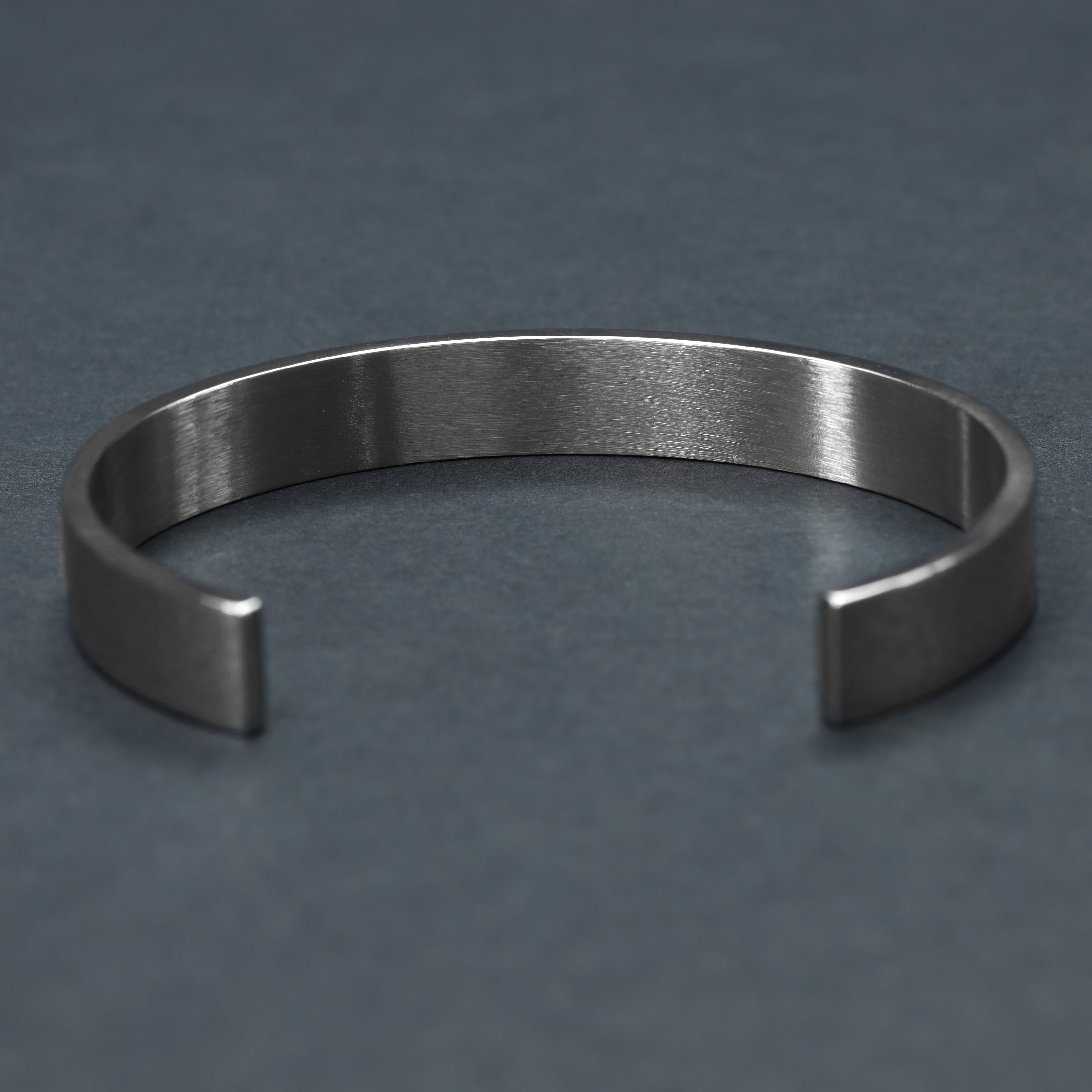 10mm Armreif Armband aus Edelstahl - Taipan Schmuck