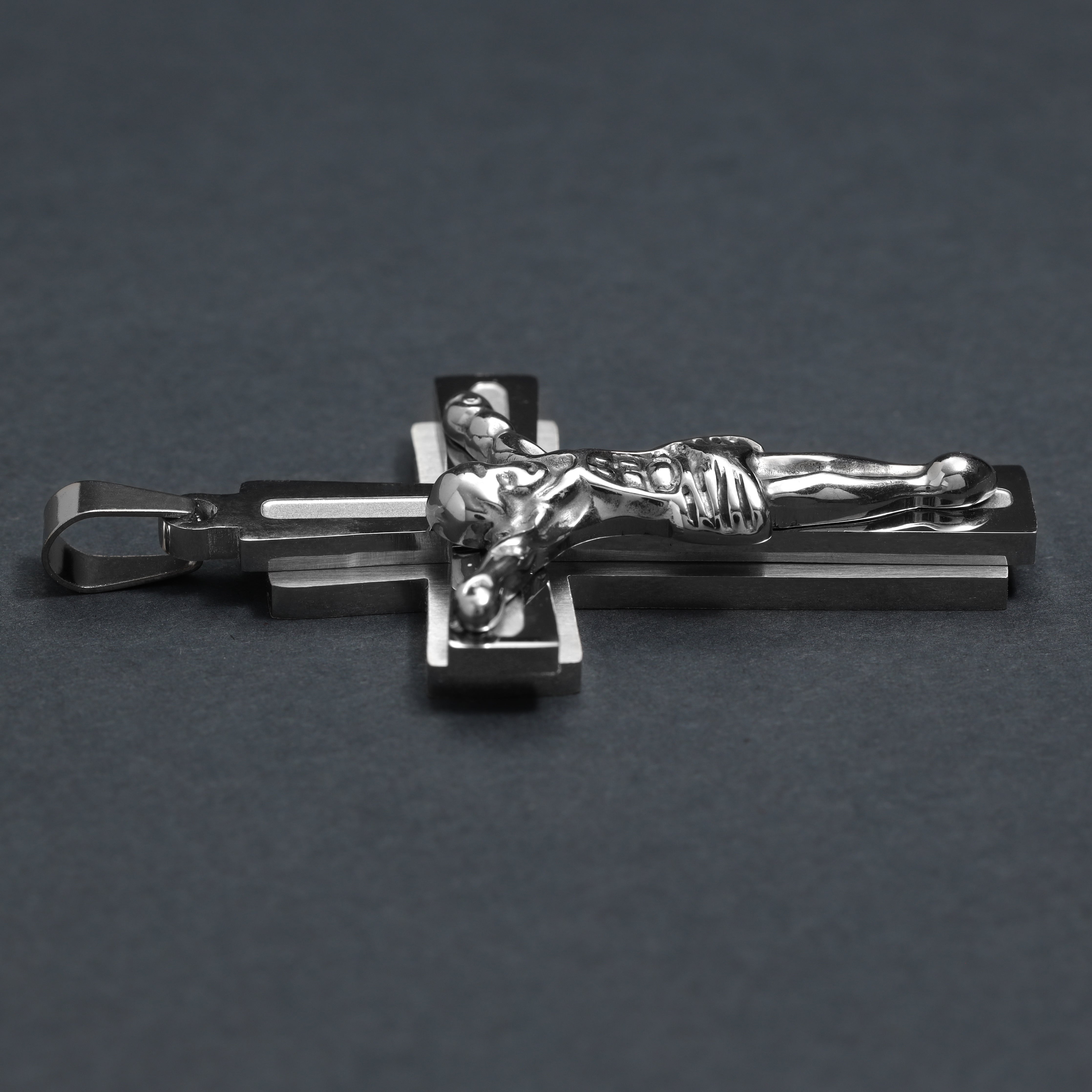 Verschiedene Kreuz Anhänger aus Edelstahl - Taipan Schmuck
