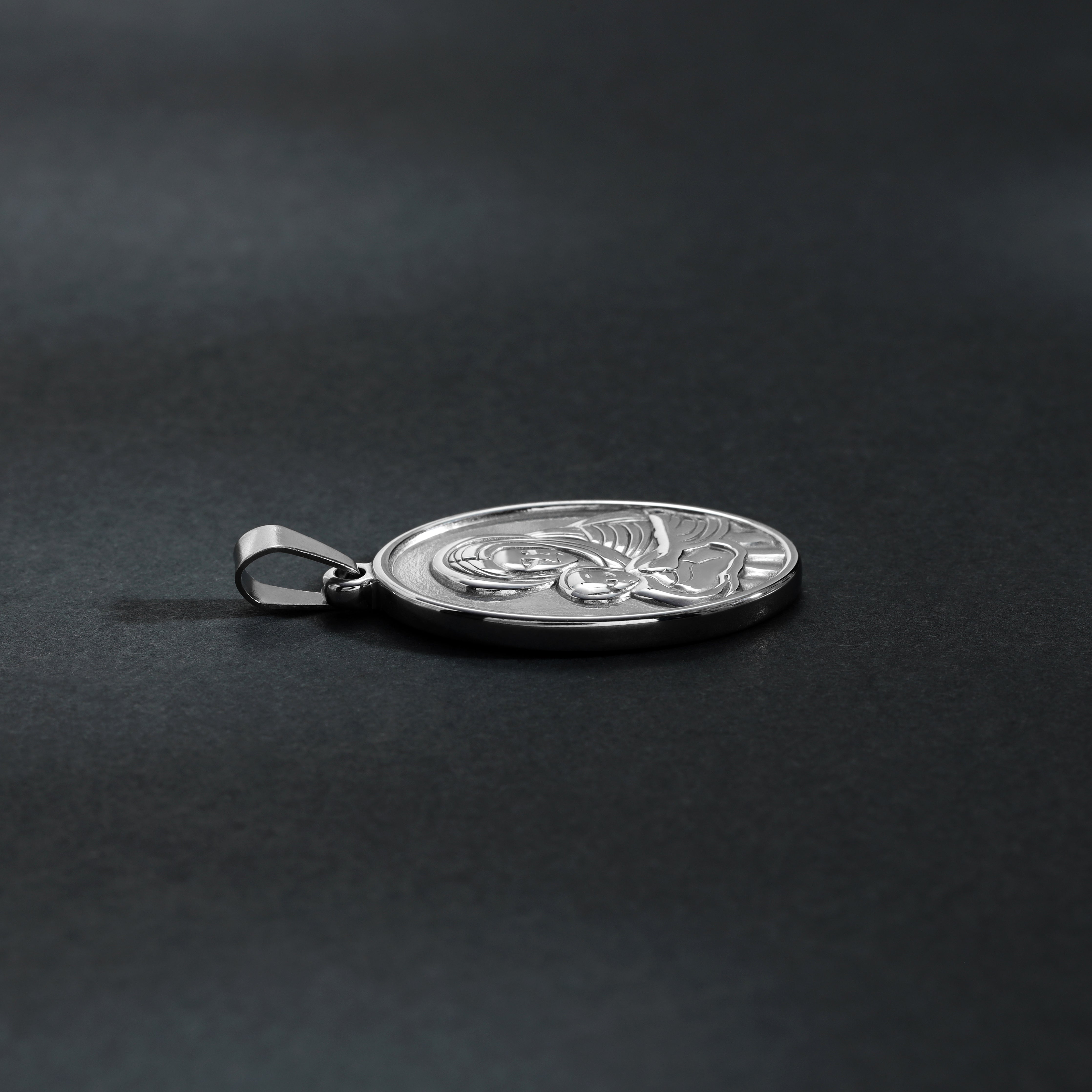 Verschiedene Anhänger aus Edelstahl Heilige Maria / Engel Talisman - Taipan Schmuck