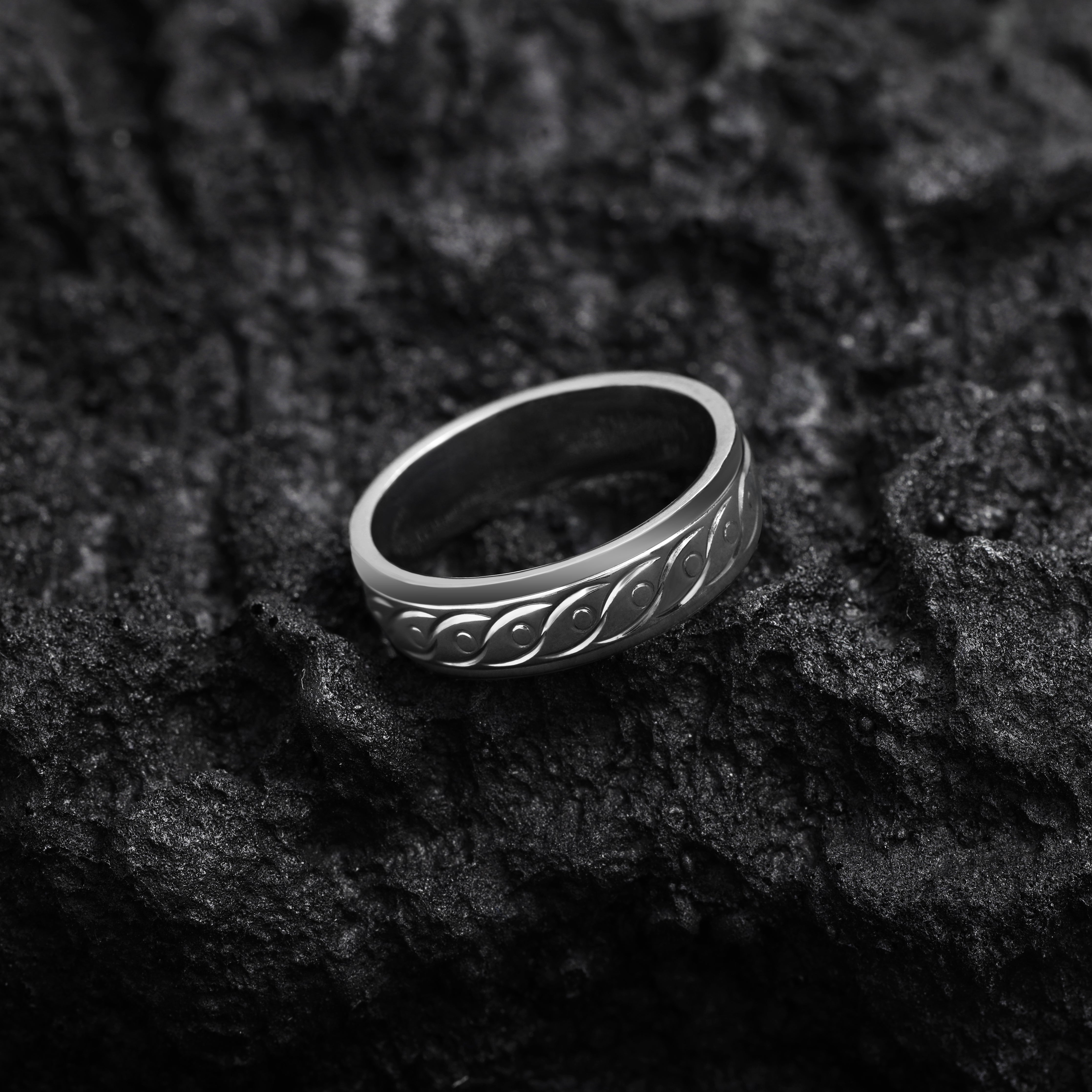 Partnerringe Eheringe Freundschaftsringe Ring unisex Größe 6-13 aus Edelstahl - Taipan Schmuck