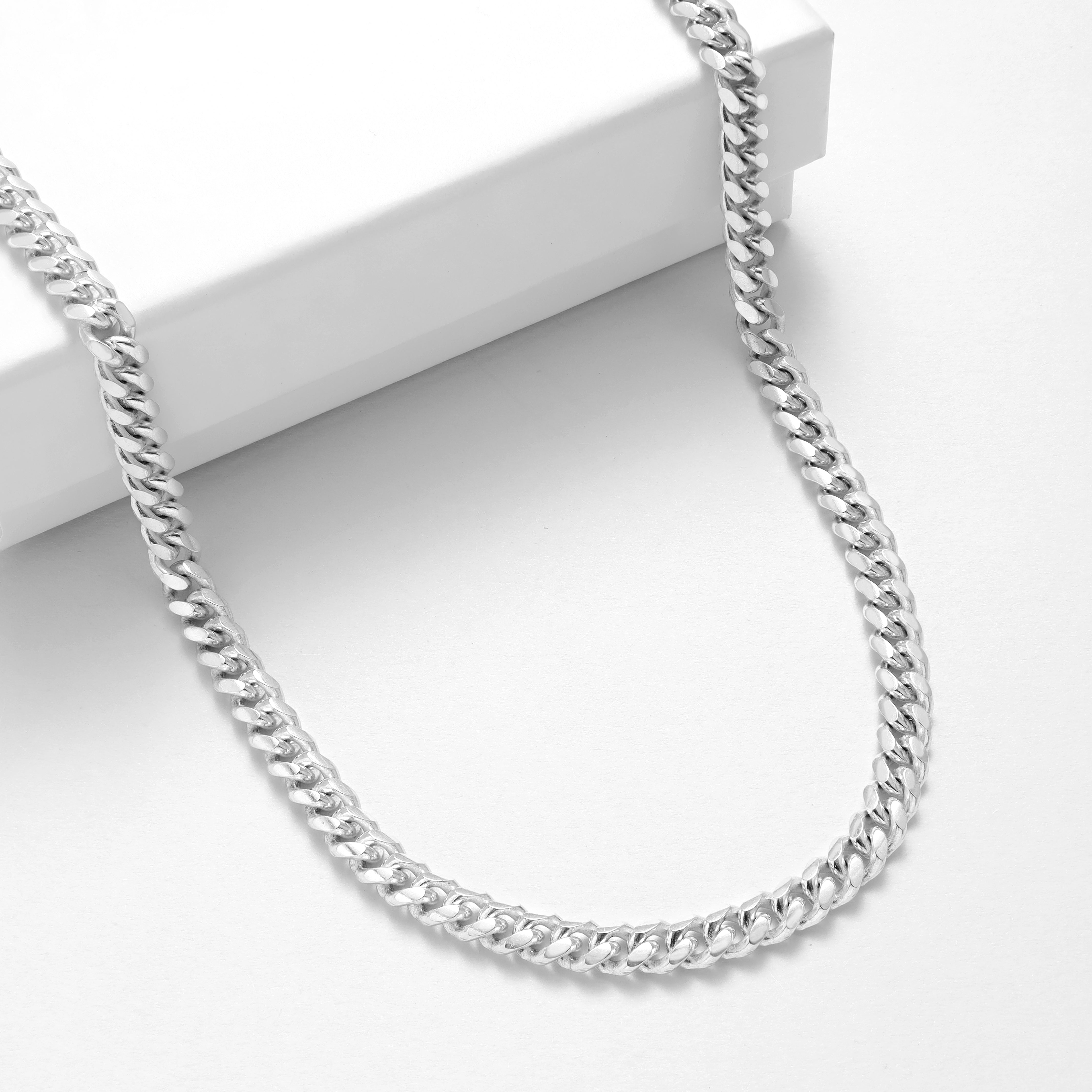 Miami Cuban Link Chain 5mm - 925 Silver