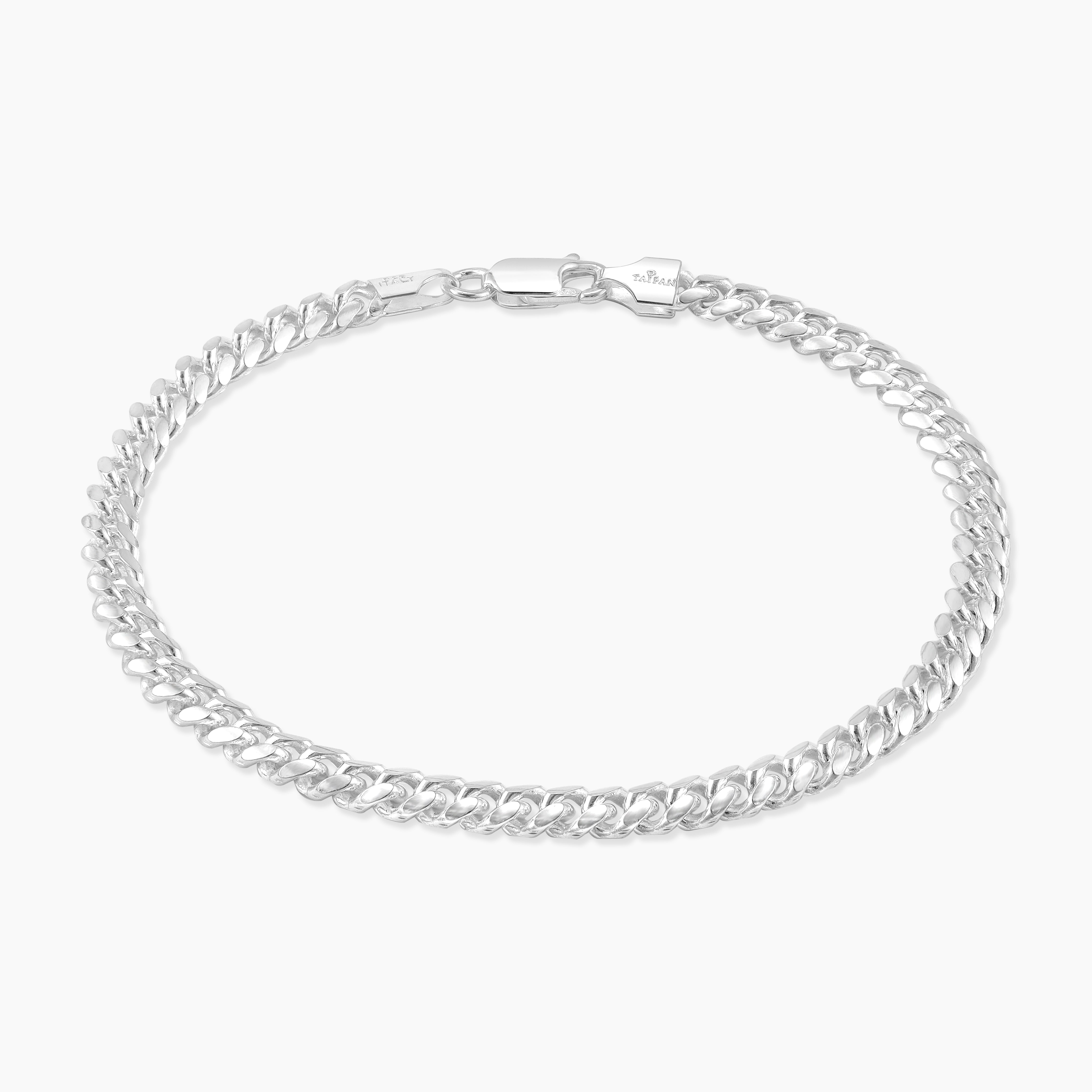 Set - Cuban Link 5mm - Set Halskette + Armband aus 925 Silber - Taipan Schmuck