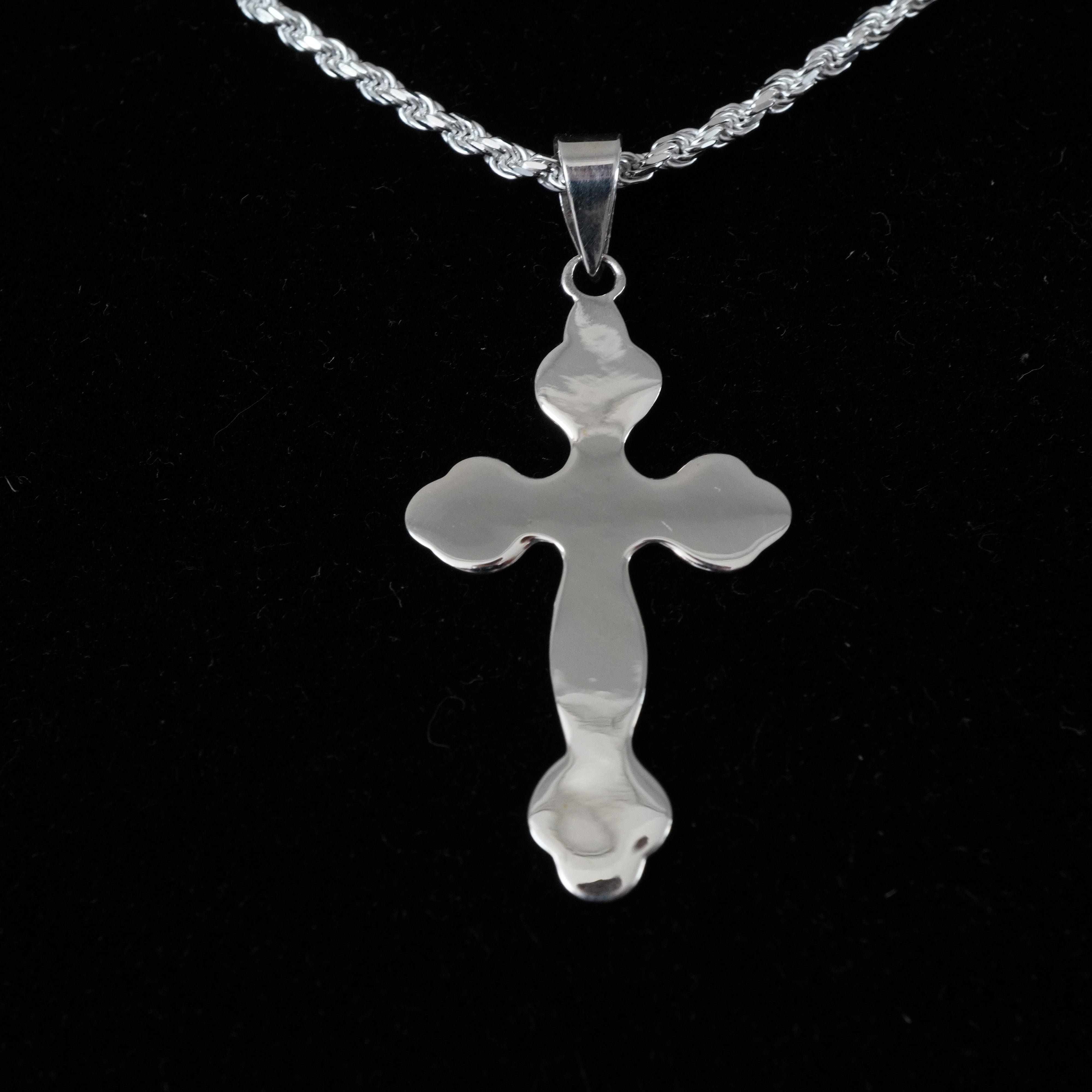 Kreuz Anhänger aus 925 Sterlingsilber