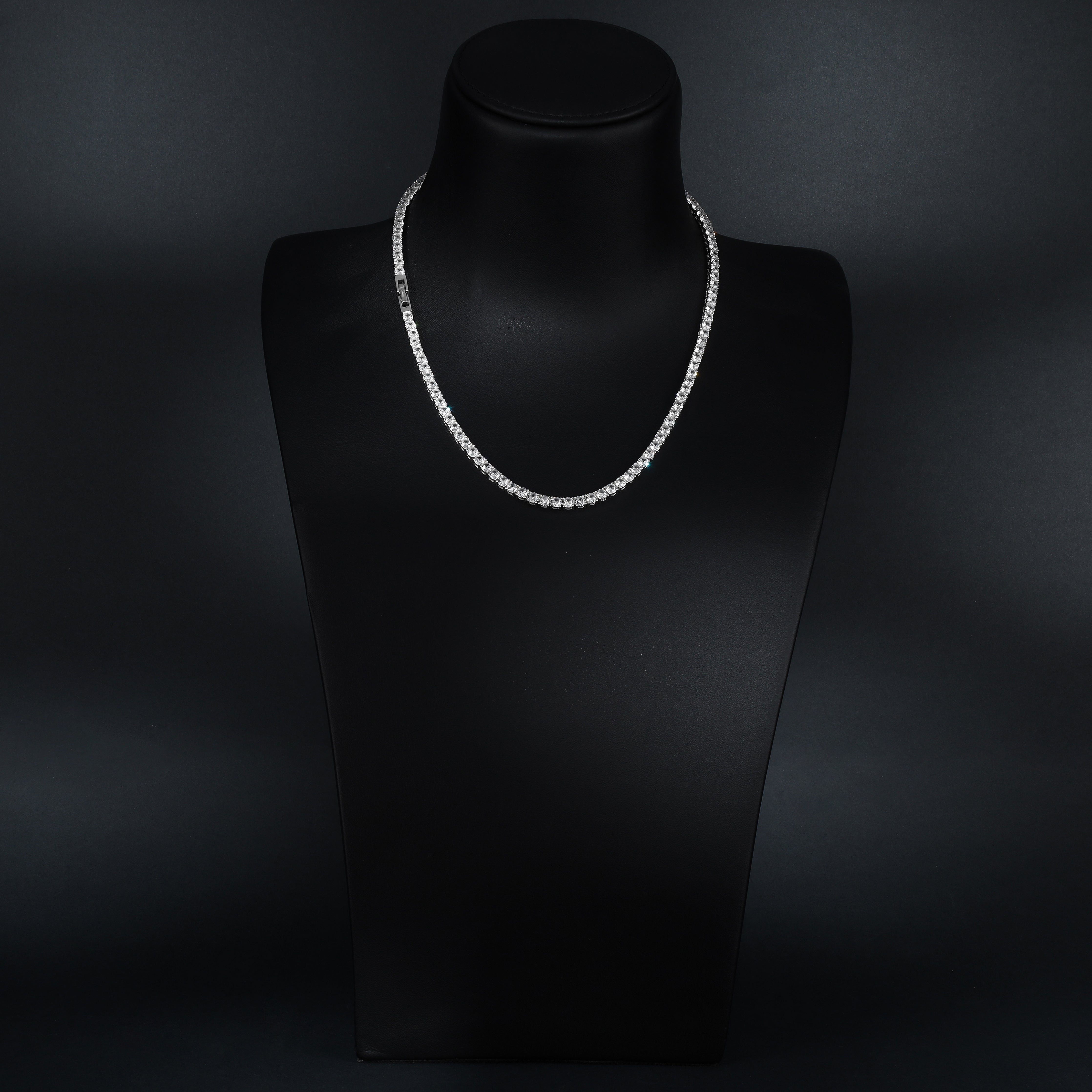 4mm Tennis Chain - 925 Sterling Silber - Taipan Schmuck