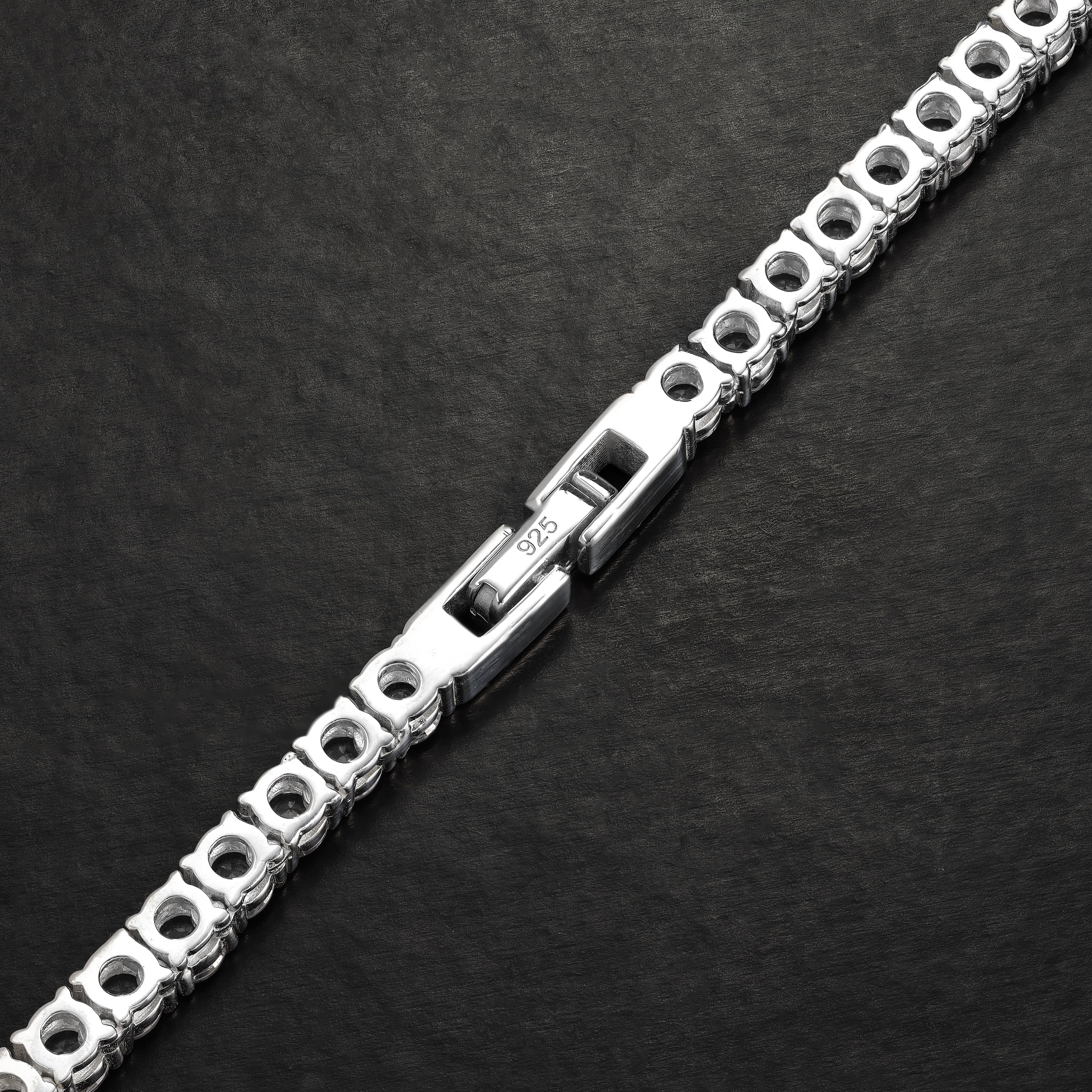 4mm Tennis Chain Kette VVS - 925 Silber - Taipan Schmuck