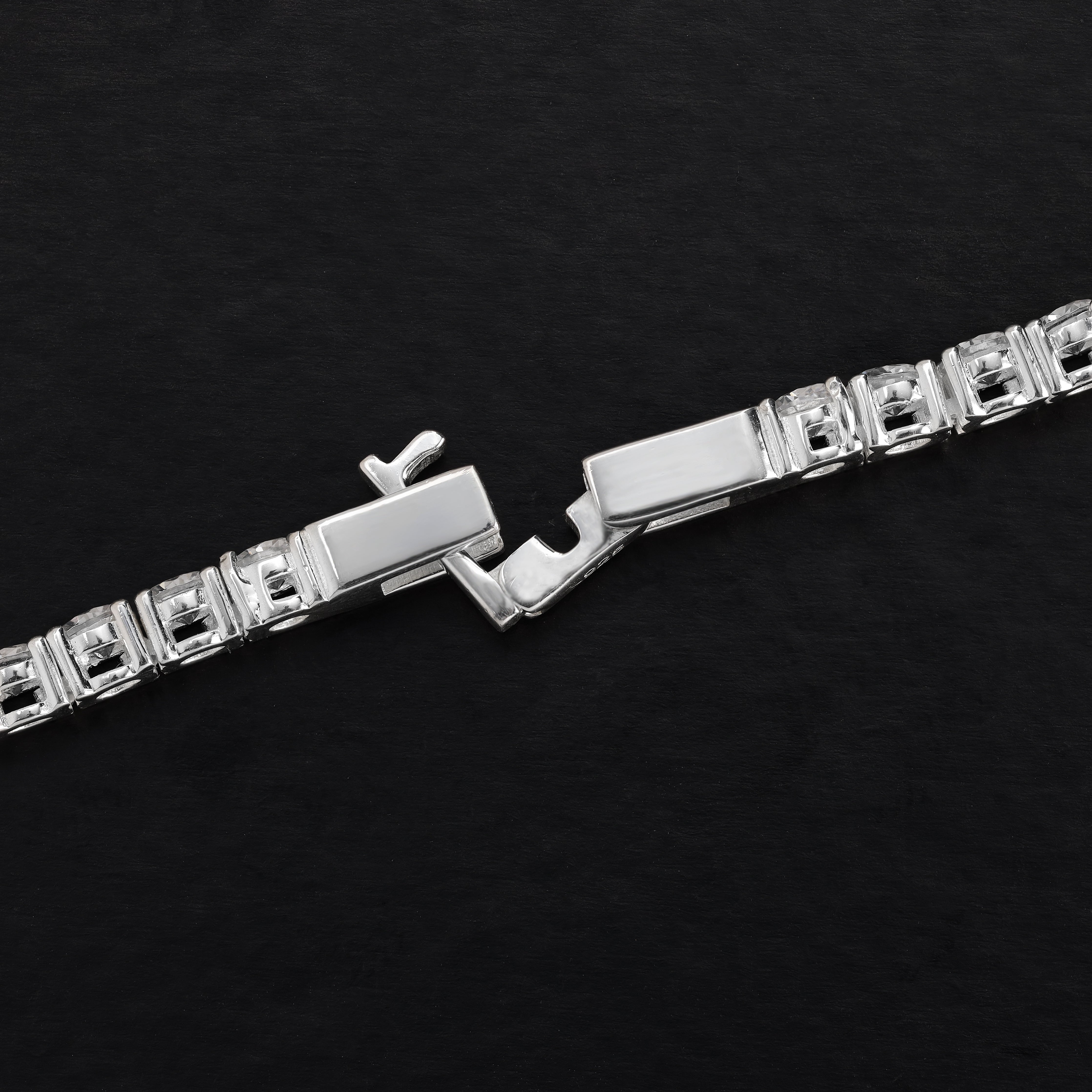 4mm Tennis Chain Kette VVS - 925 Silber - Taipan Schmuck