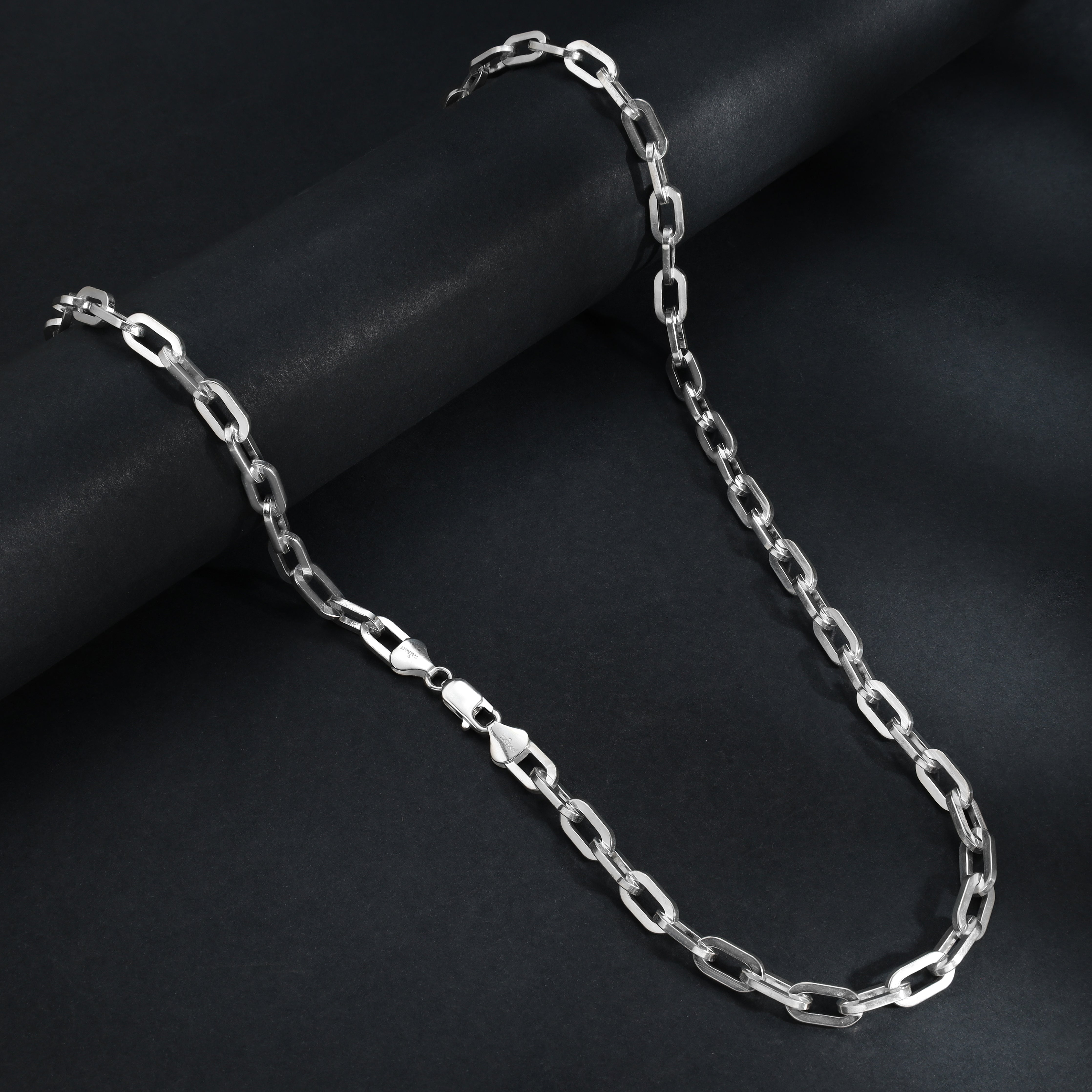 6mm Bronx Kette aus 925 Sterling Silber - Taipan Schmuck