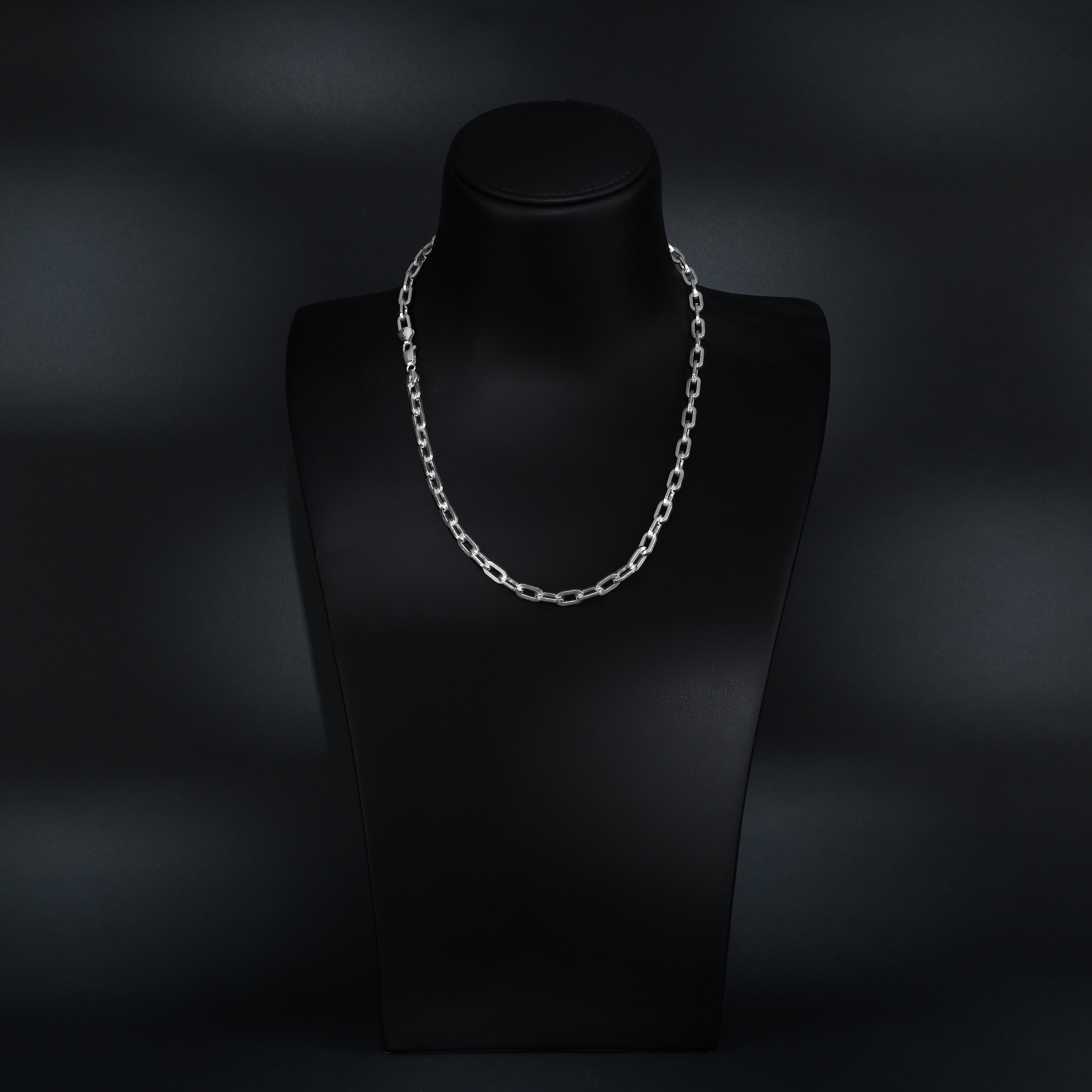 6mm Bronx Kette aus 925 Sterling Silber - Taipan Schmuck